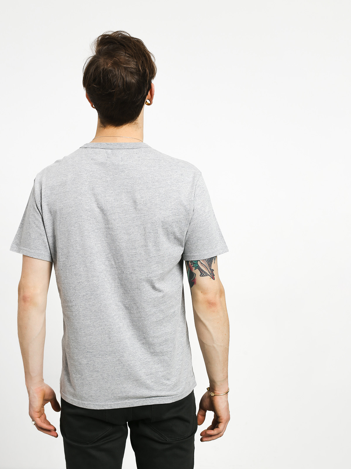 Tričko Levi's Graphic (heather grey core batwing black)