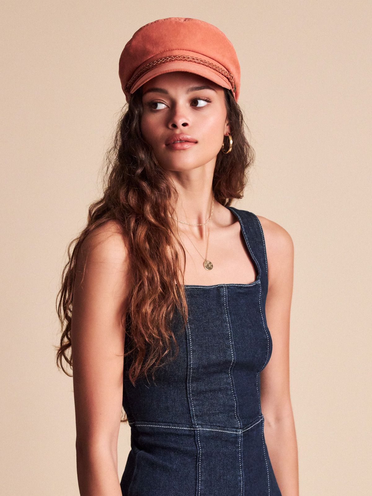 Klobouk s kšiltem Brixton Ashland ZD Wmn (coral)