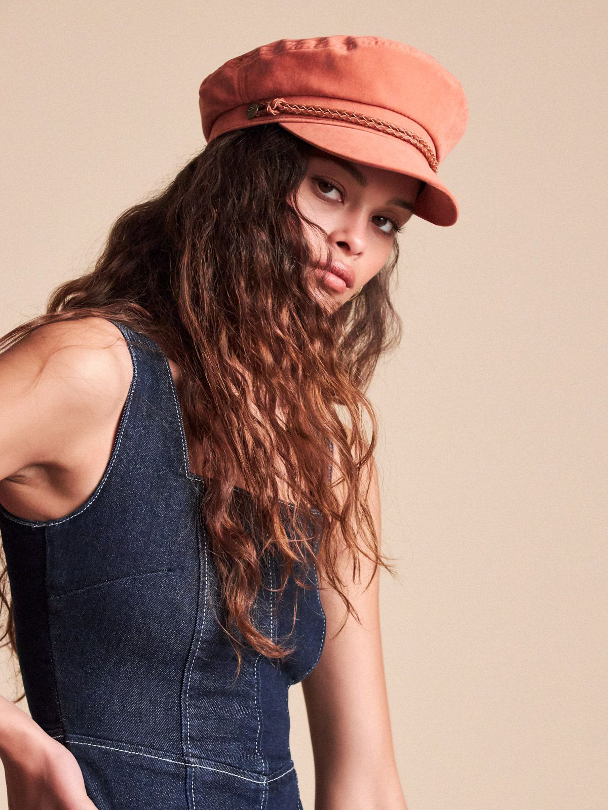 Klobouk s kšiltem Brixton Ashland ZD Wmn (coral)