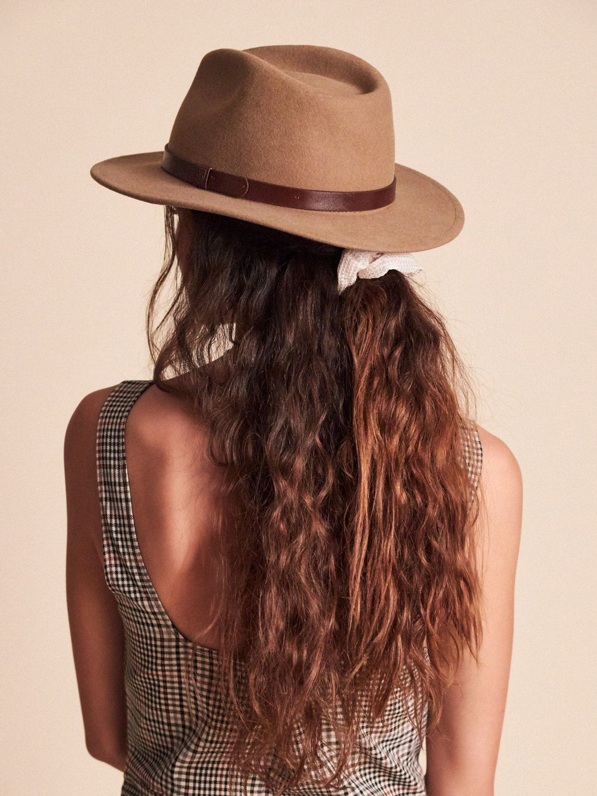brixton messer fedora tobacco Klobouk Brixton Messer Fedora
