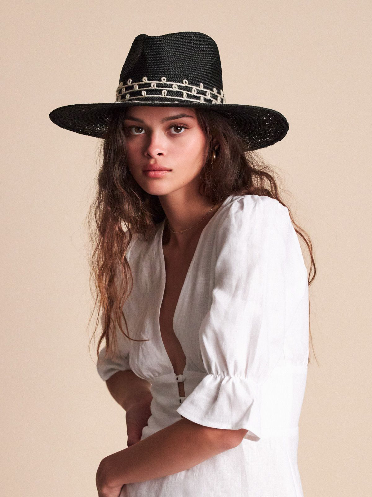 brixton joanna hat black