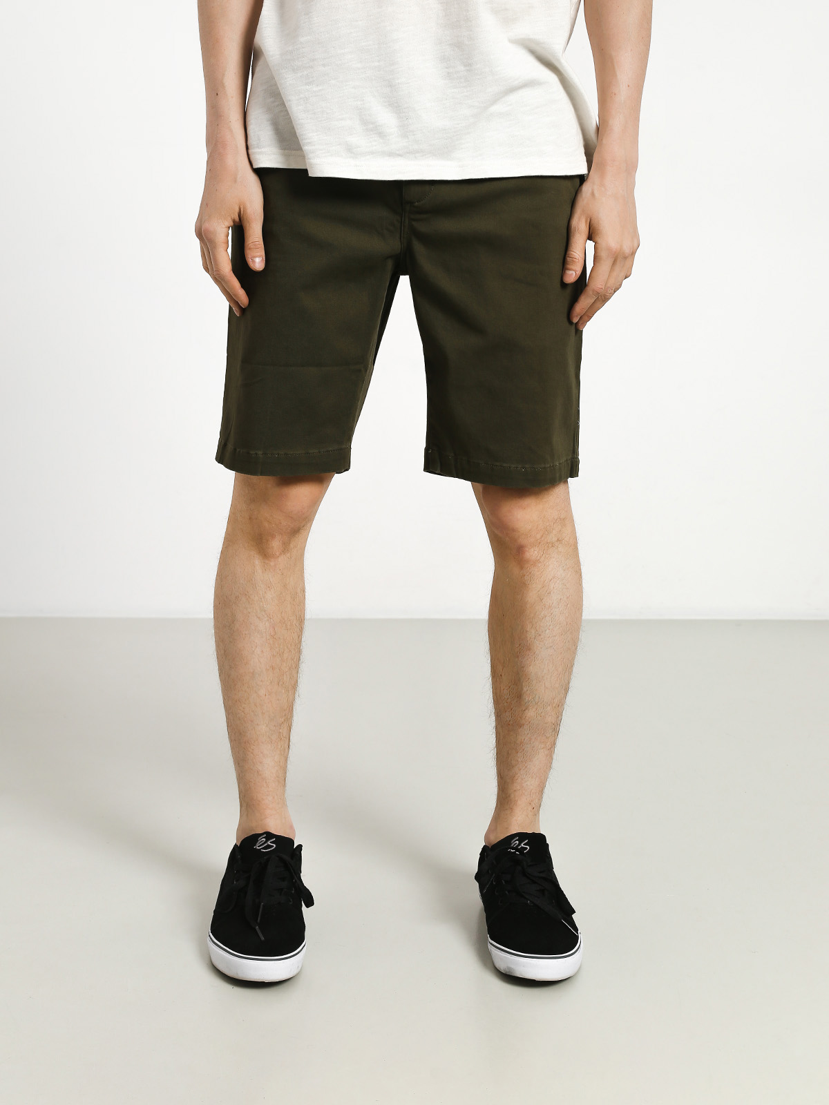 Kraťasy Etnies Essential Straight Chino (military)