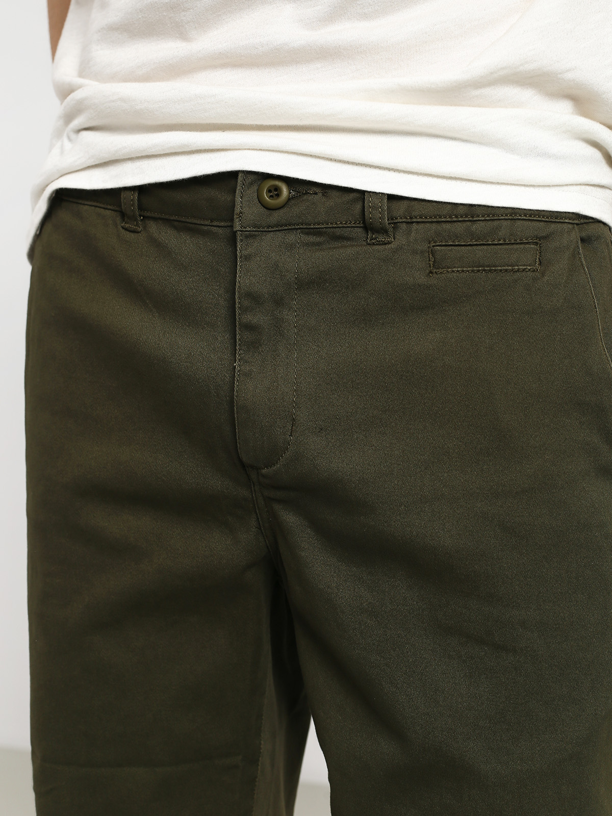 Kraťasy Etnies Essential Straight Chino (military)