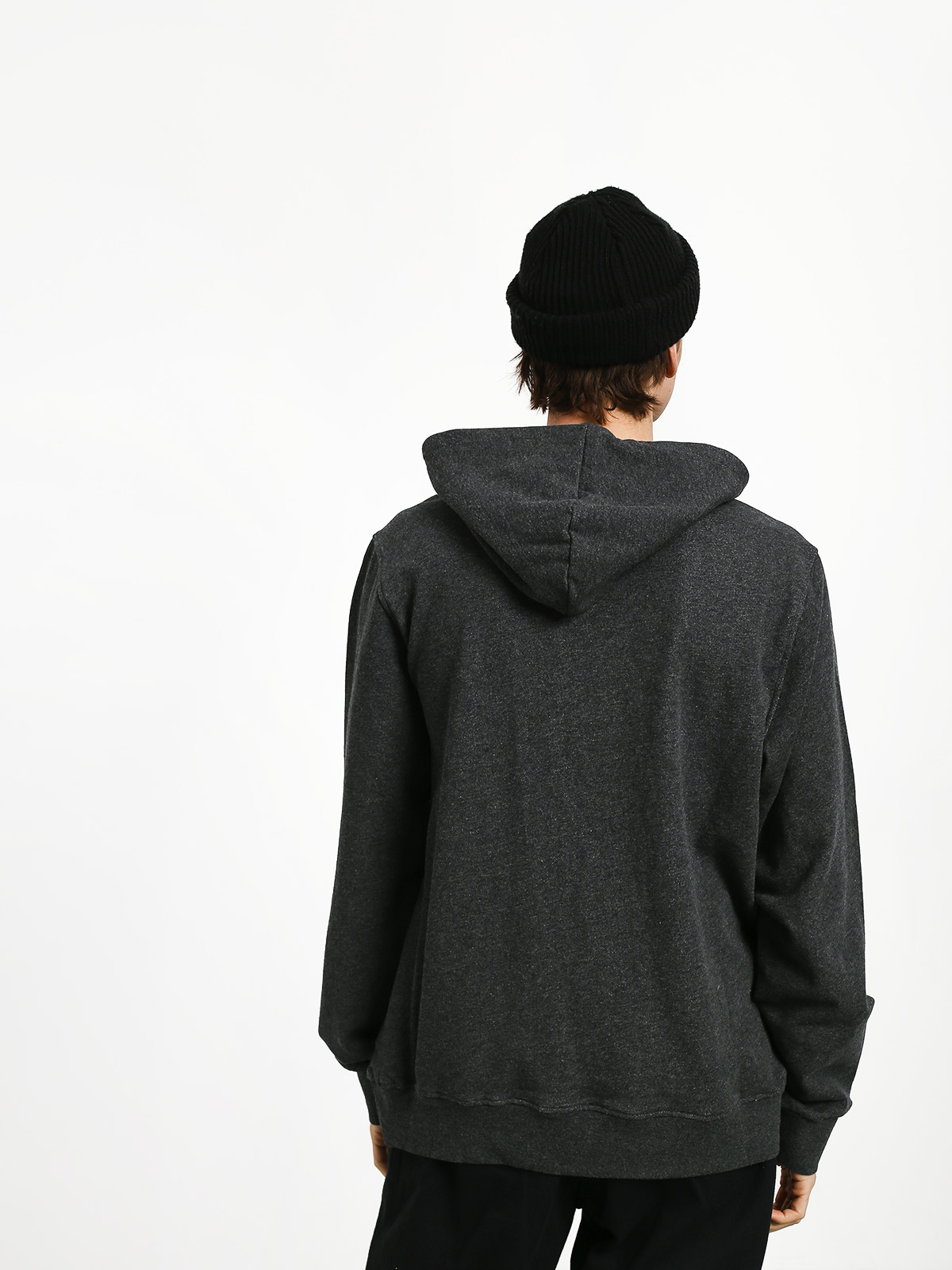 Mikina s kapucí Element Glimpse Icon HD (charcoal heather)