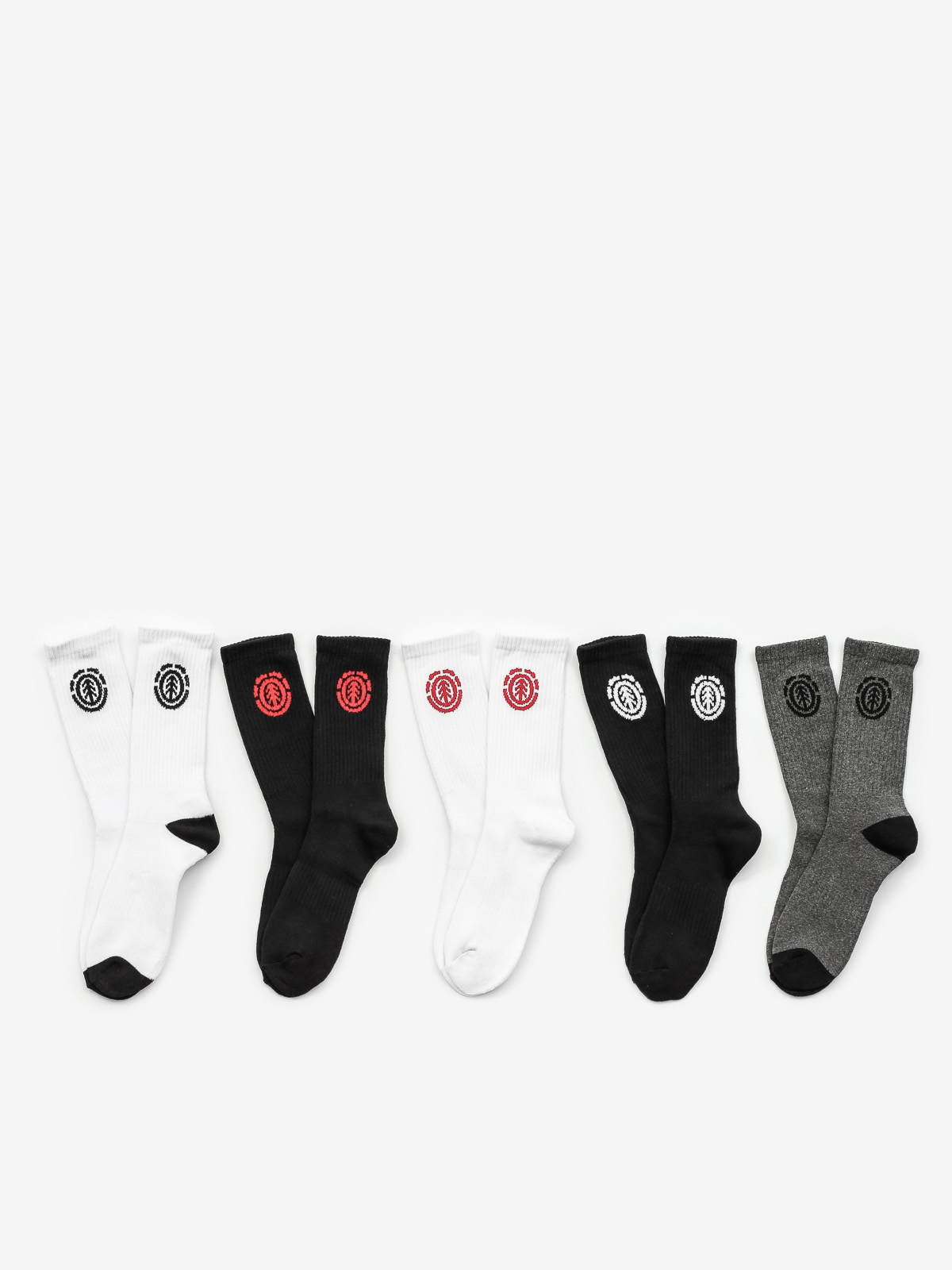 Ponožky Element High Rise 5 Pack (multico)