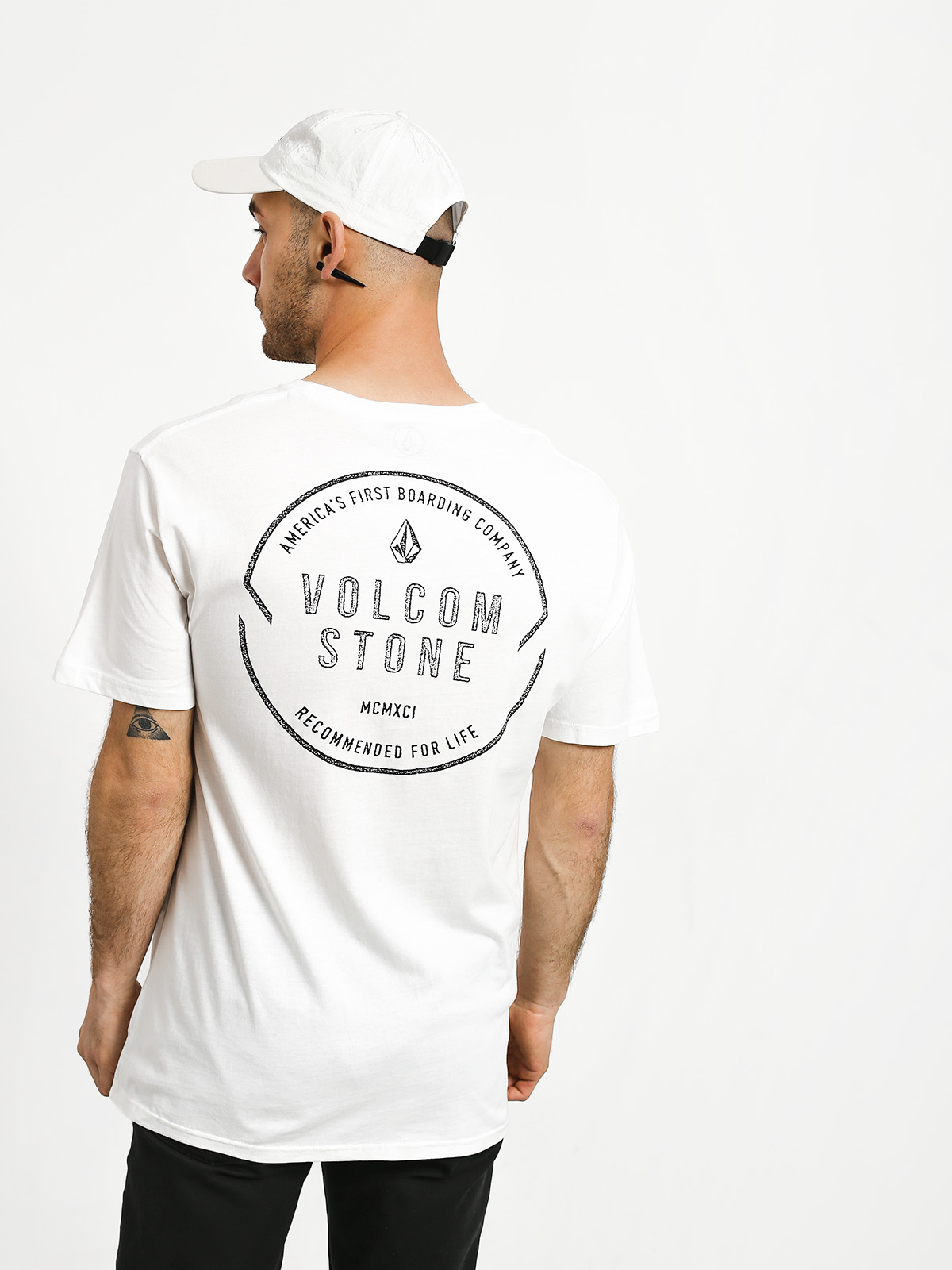 Tričko Volcom Chop Around (wht)
