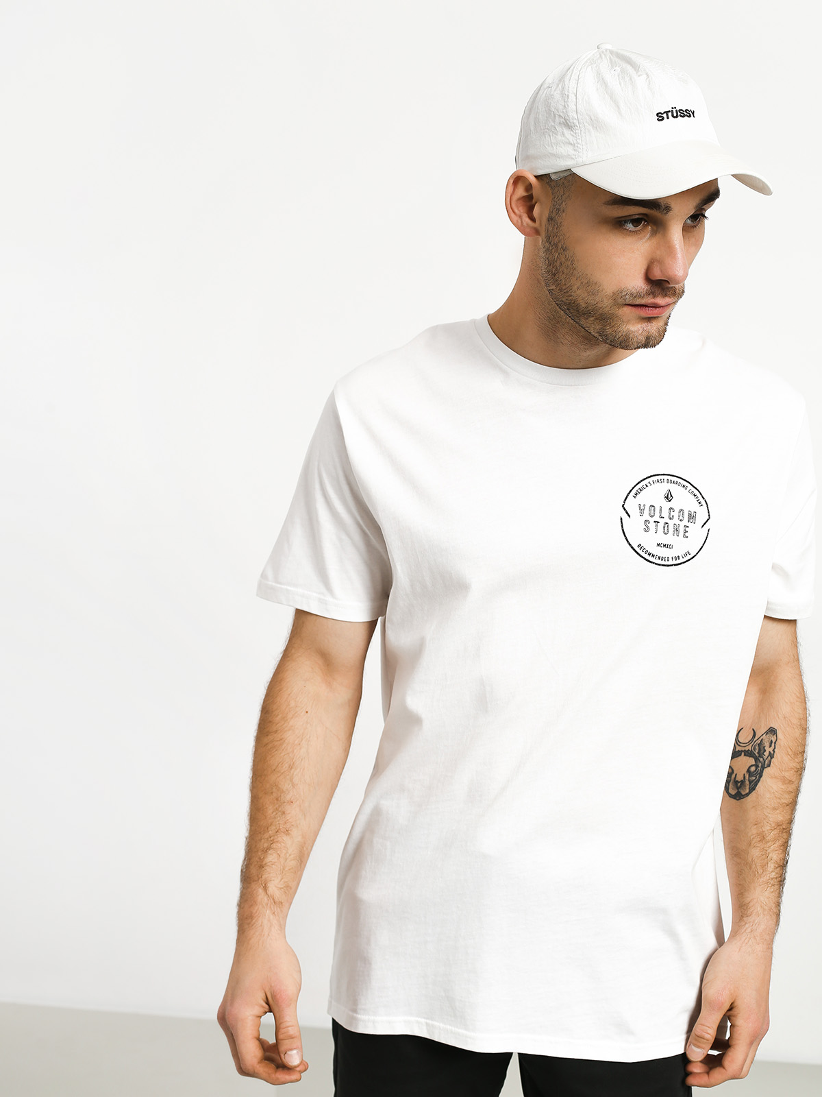 Tričko Volcom Chop Around (wht)