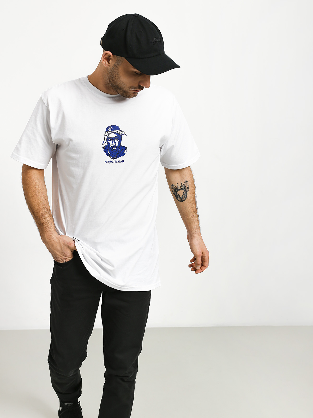 Tričko MassDnm Icon MC 2Pac (white)