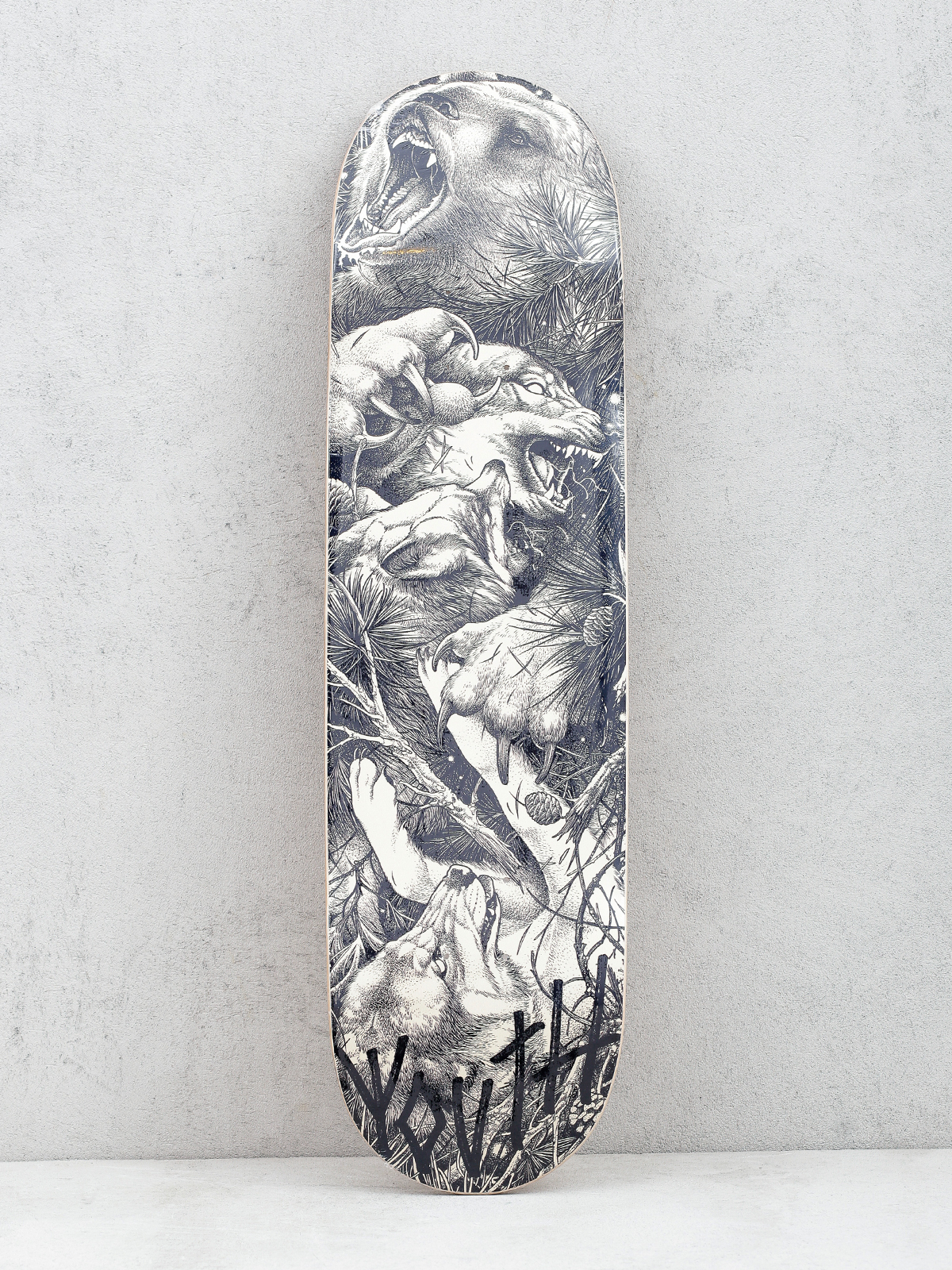 Deska Youth Skateboards Rencontre (black/white)