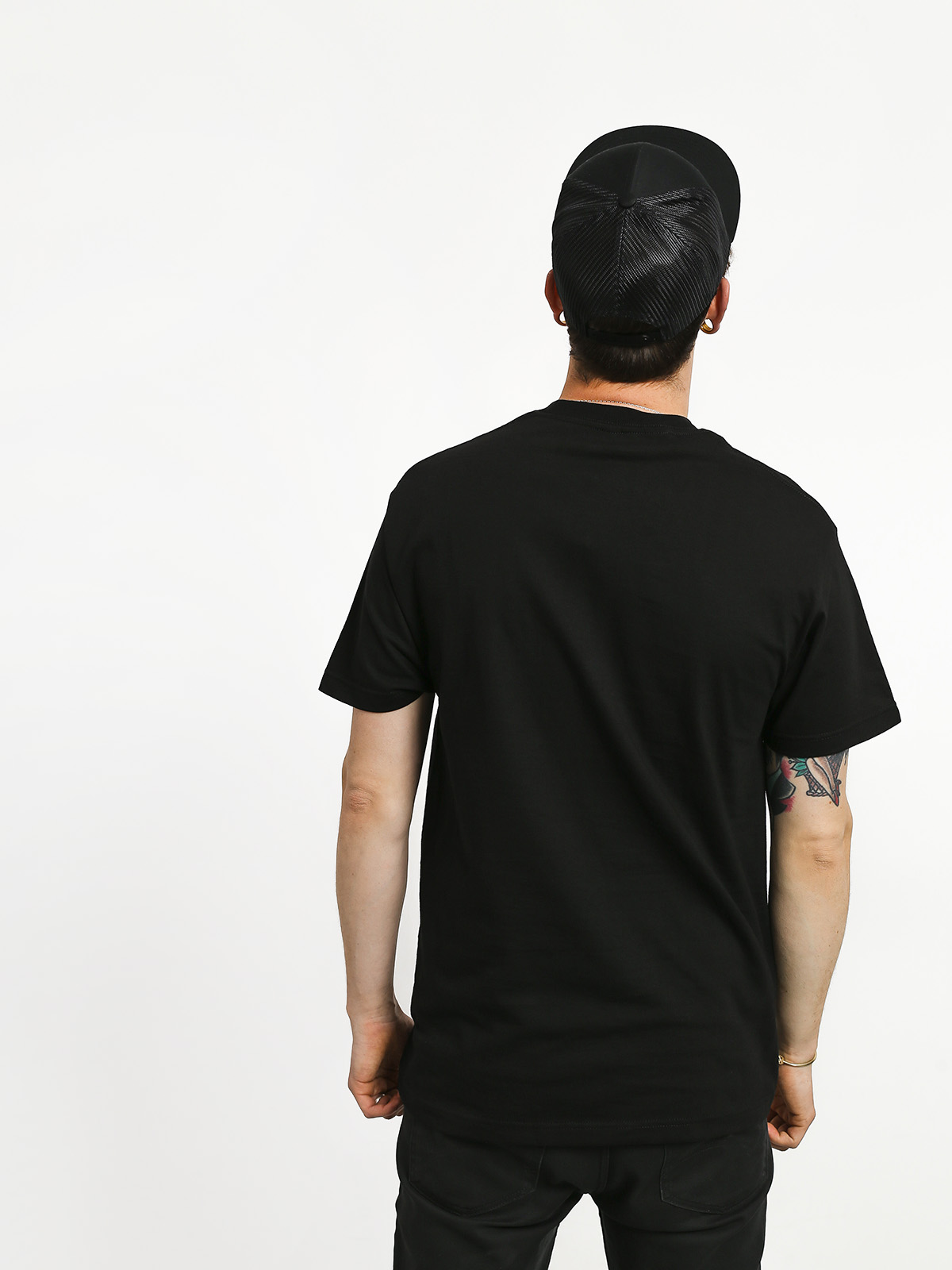 Tričko Girl Skateboard Supply Script (black)