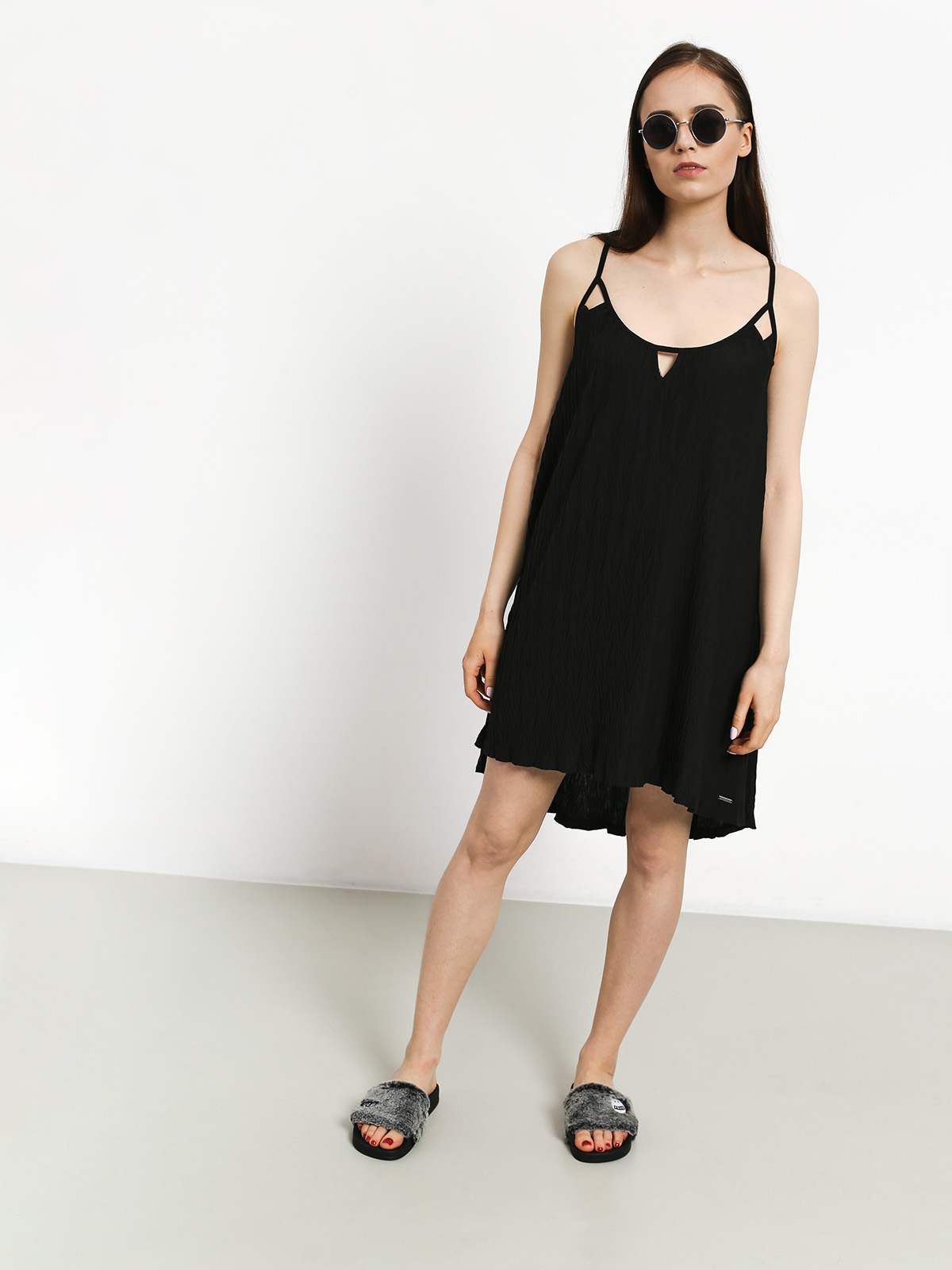 Šaty  Volcom Back 2 Mentality Wmn (blk)