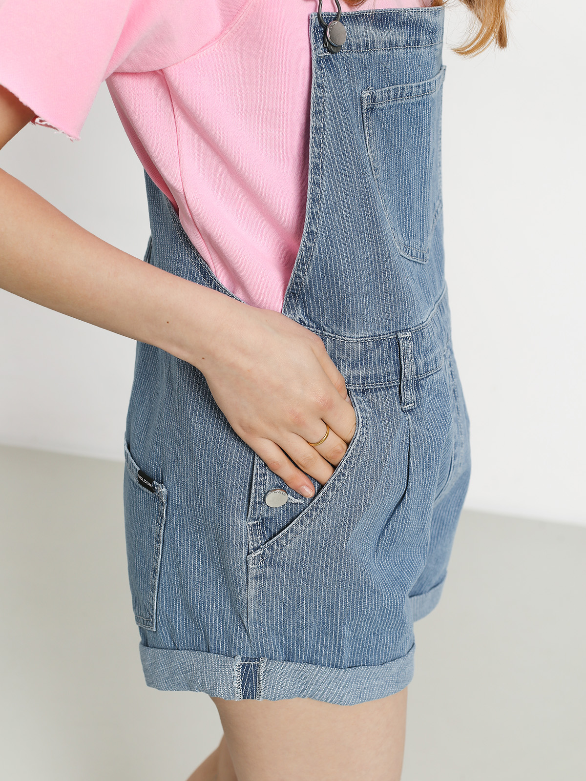 Kalhoty Volcom Not Over It Overall Wmn (stp)