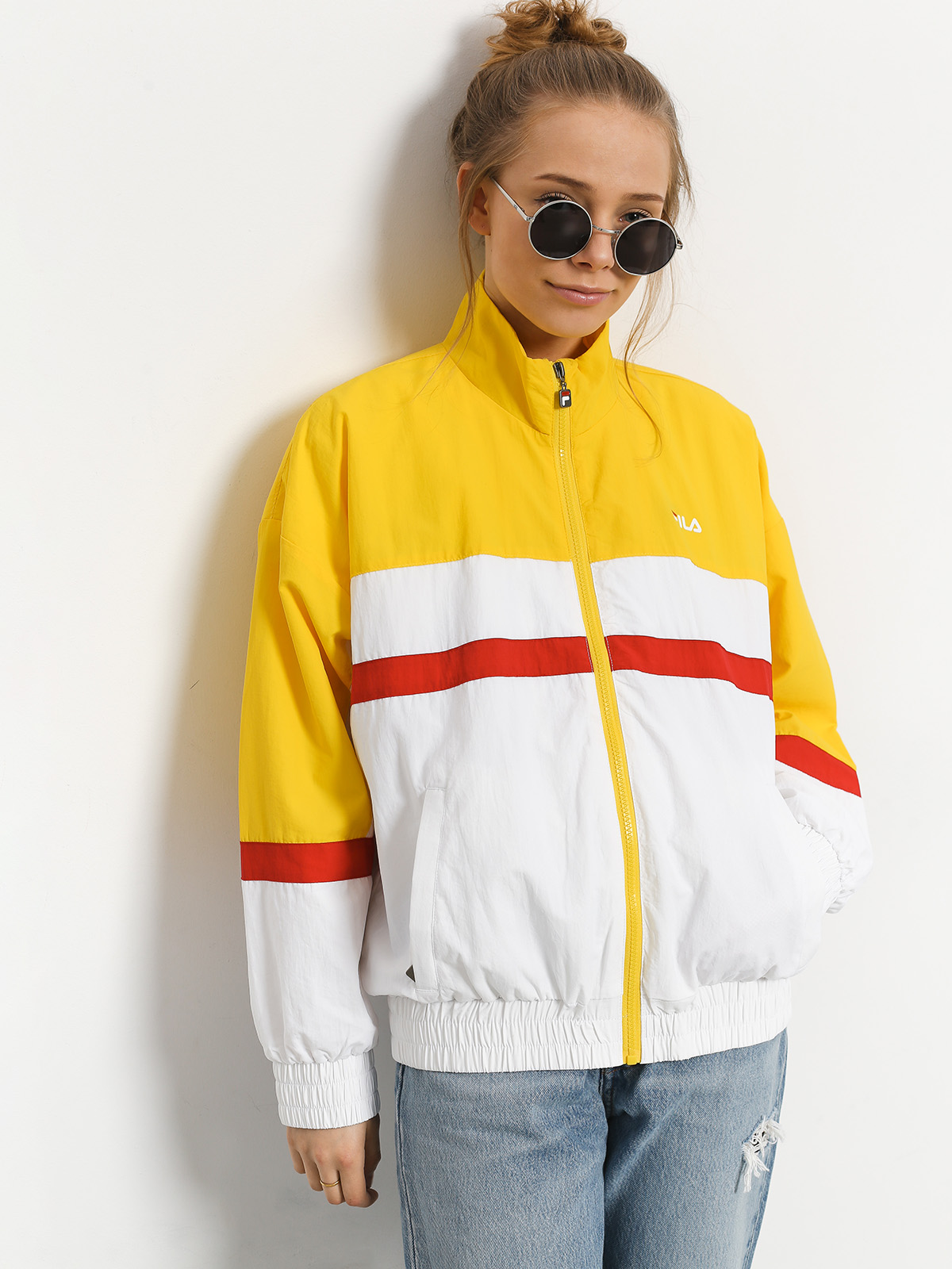 Bunda Fila Kaya Wmn (empire yellow/bright white/black)