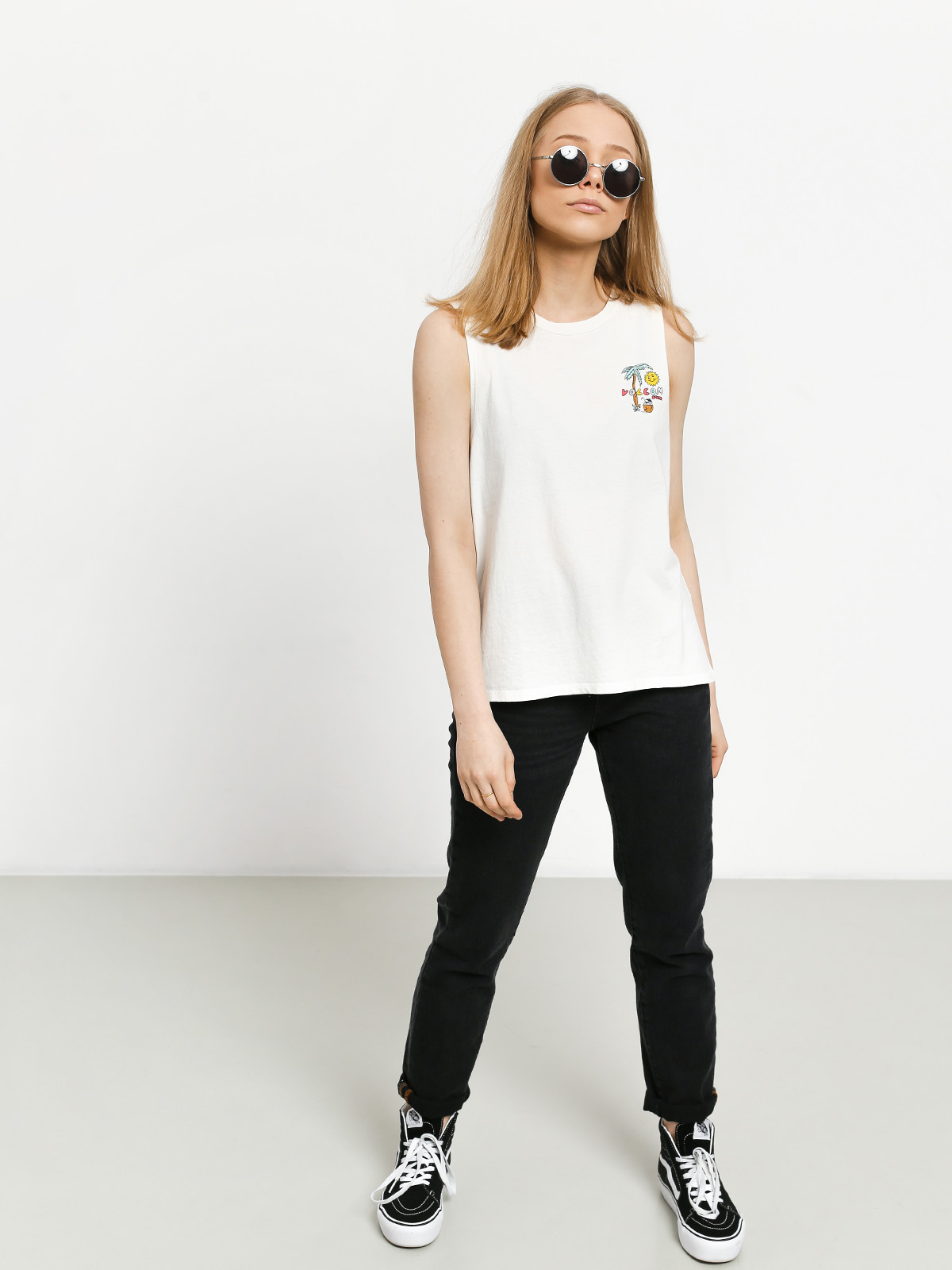 Tričko Volcom Throw Shade Tank Wmn (swh)