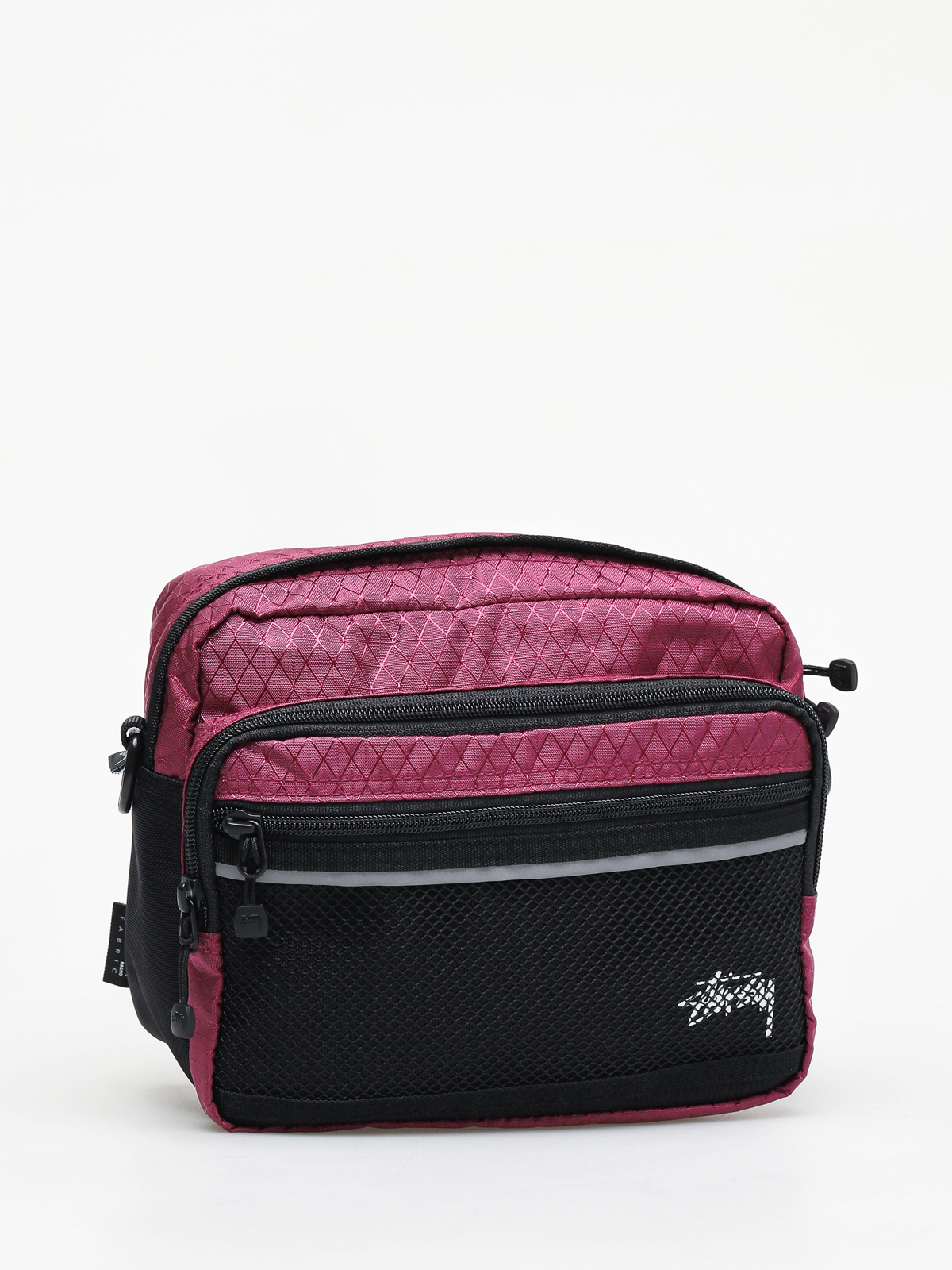 Taška Stussy Diamond Ripstop (berry)