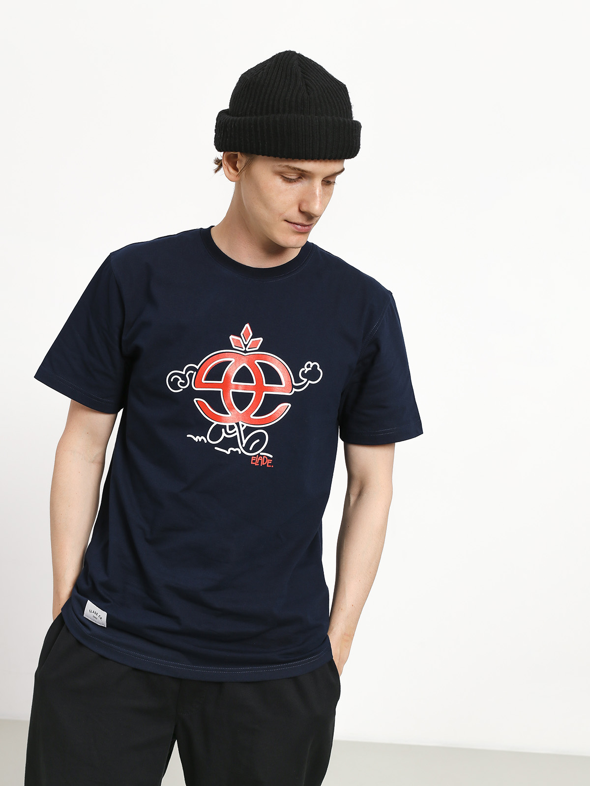 Tričko Elade Icon Happy (navy)