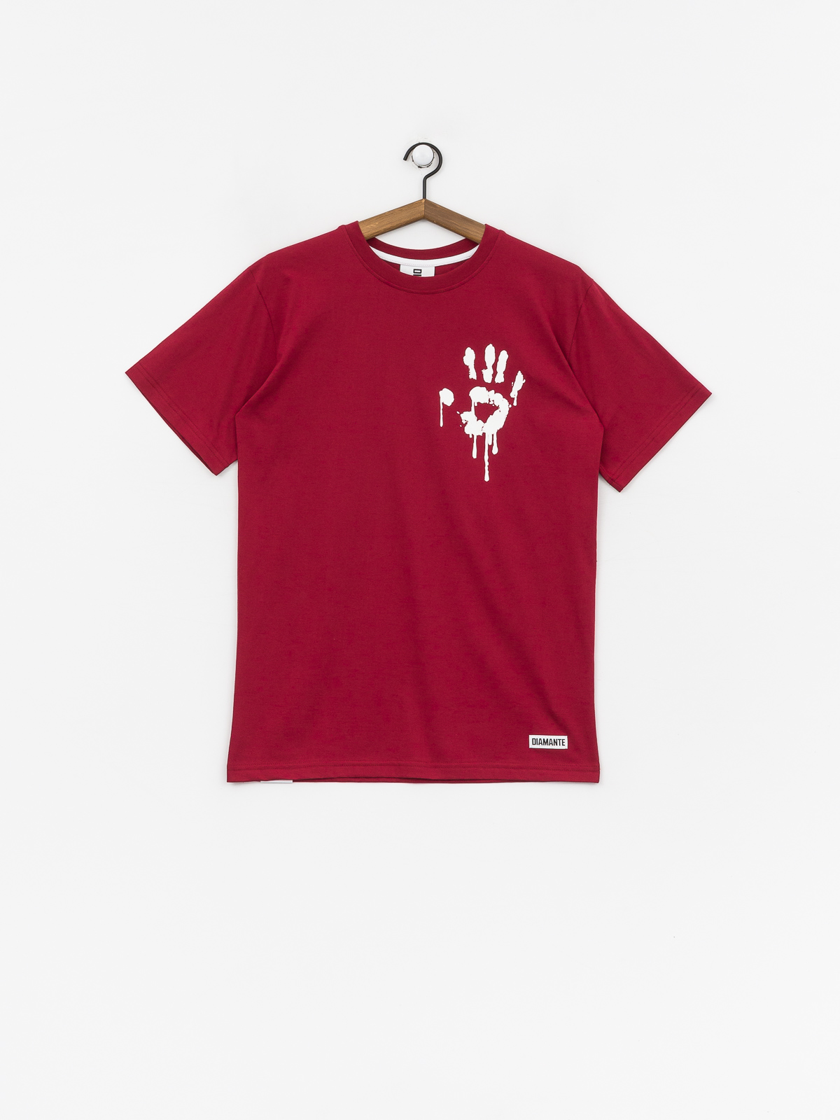 Tričko Diamante Wear I See Dead Haters (burgundy)