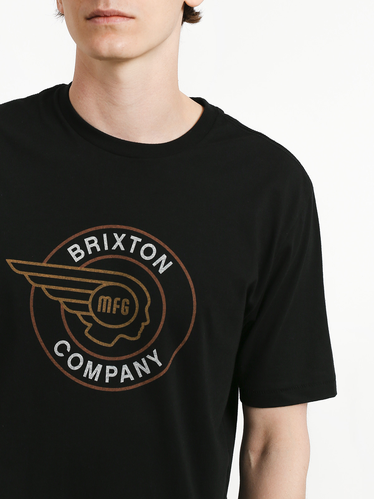 Tričko Brixton Mercury Prt (black)