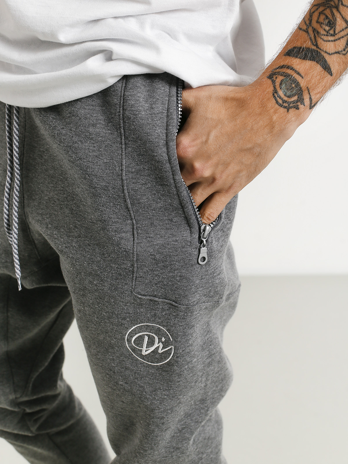 Kalhoty Diamante Wear Di Hipster Haft Drs (grey)