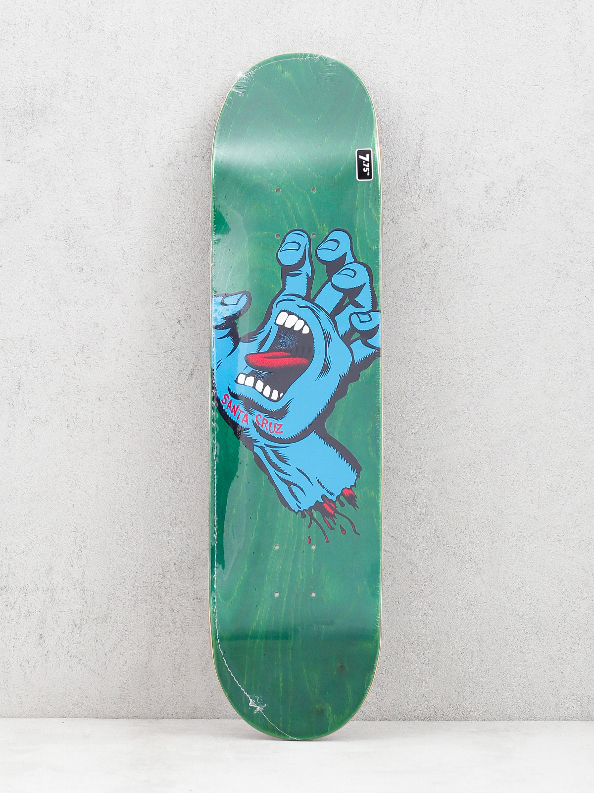 Deska Santa Cruz Screaming Hand Hard Rock (green/blue)