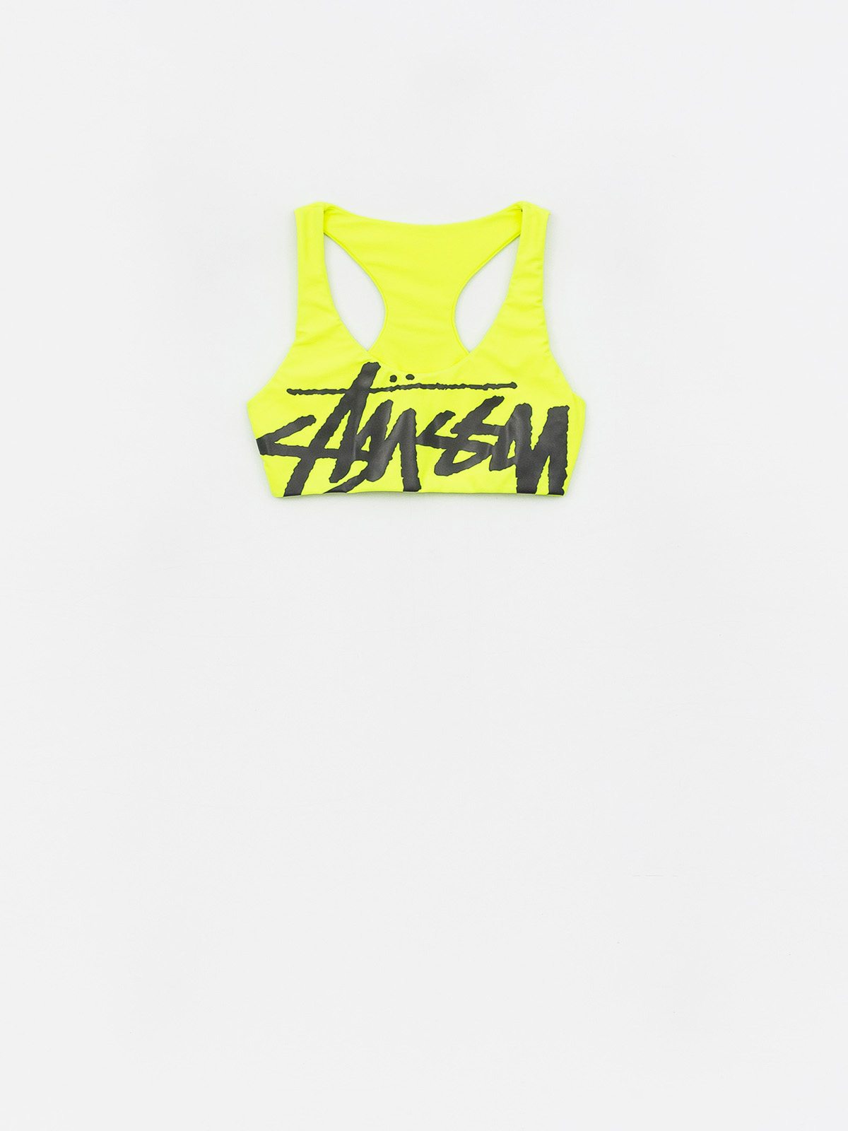 Plavky horní část Stussy Myla Swim Top Wmn (neon yellow)