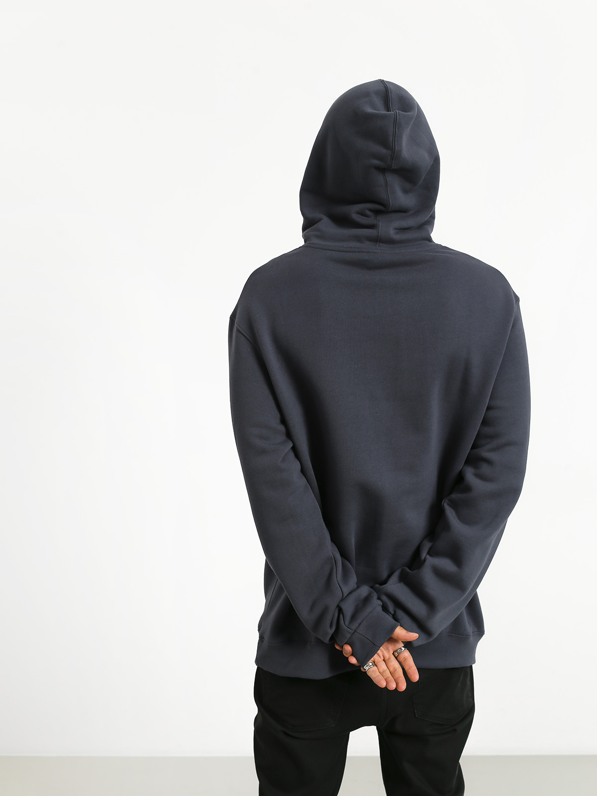 Mikina s kapucí Iriedaily Daily Flag HD (dark steel)