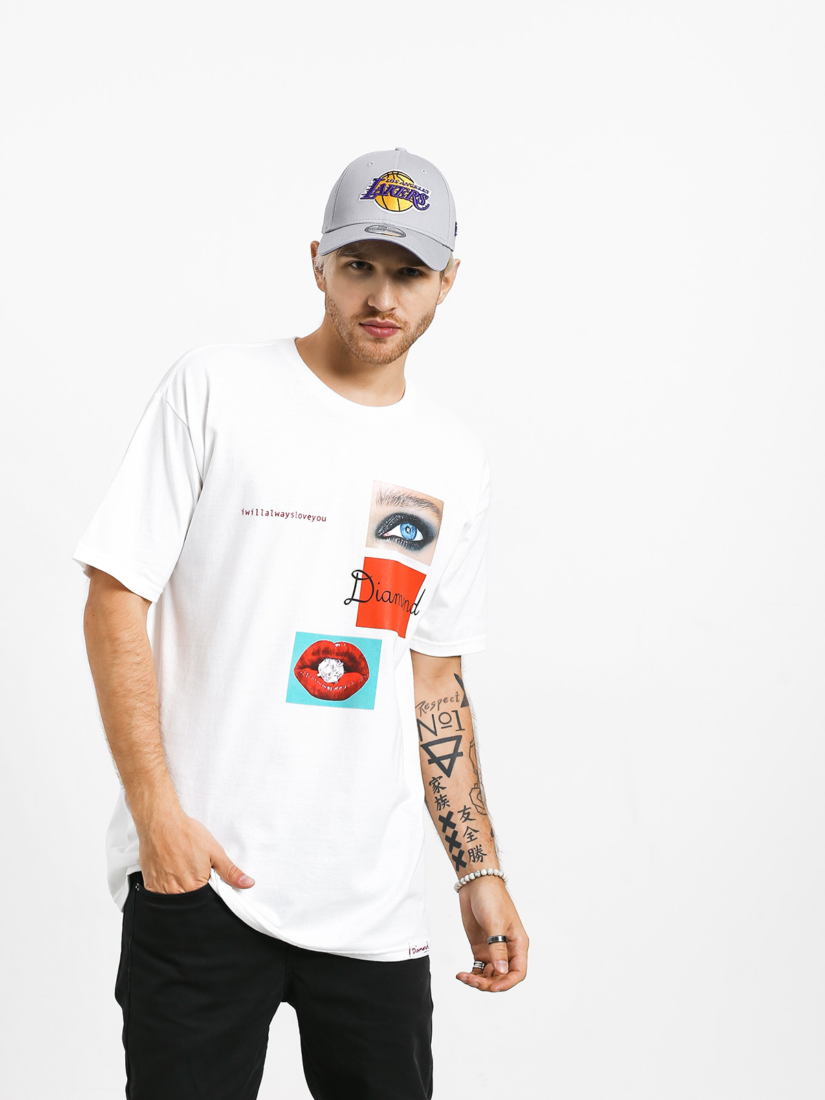 Tričko Diamond Supply Co. I Will Always (white)