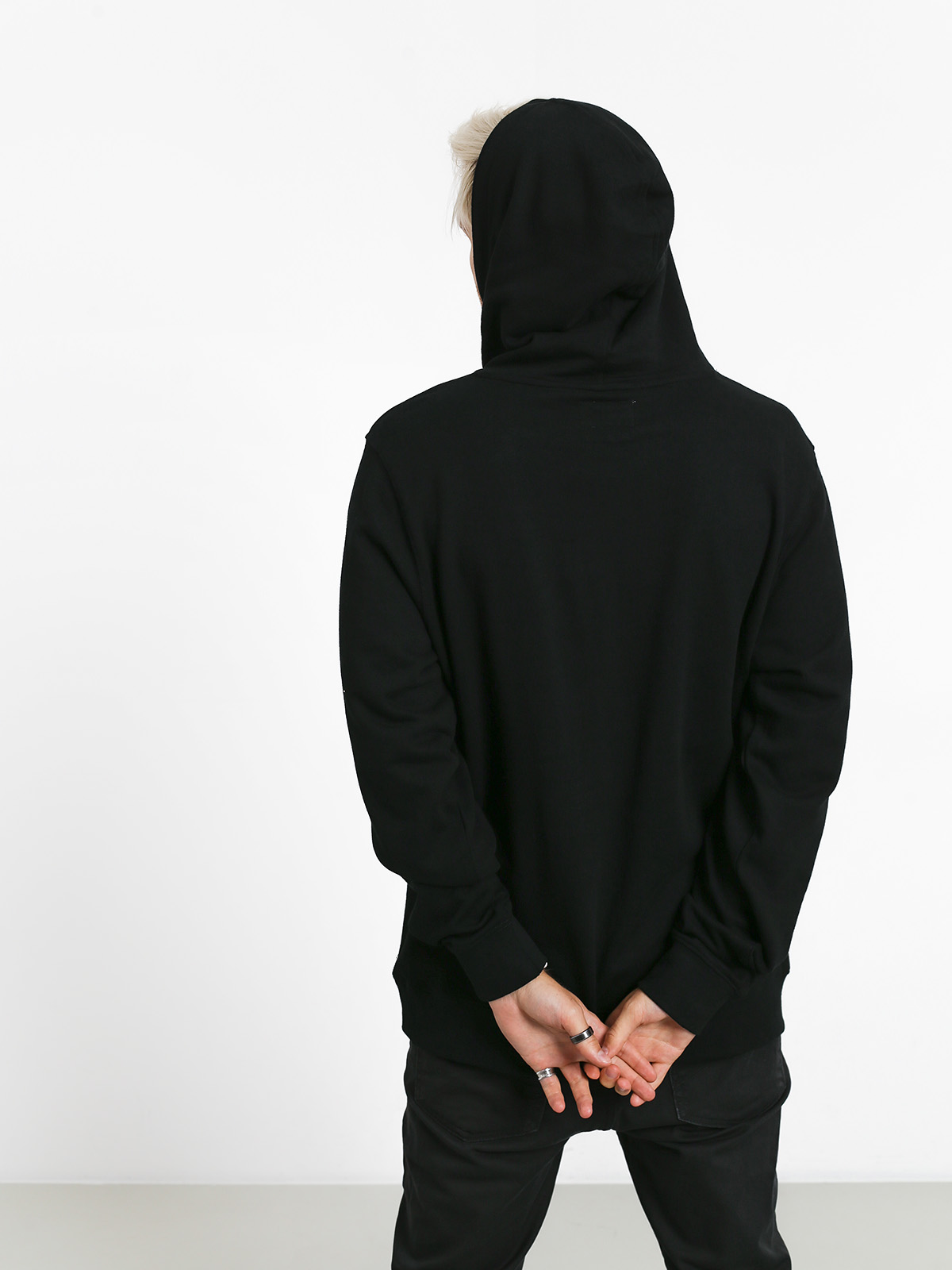 Mikina s kapucí Diamond Supply Co. Diamond French Terry (black)