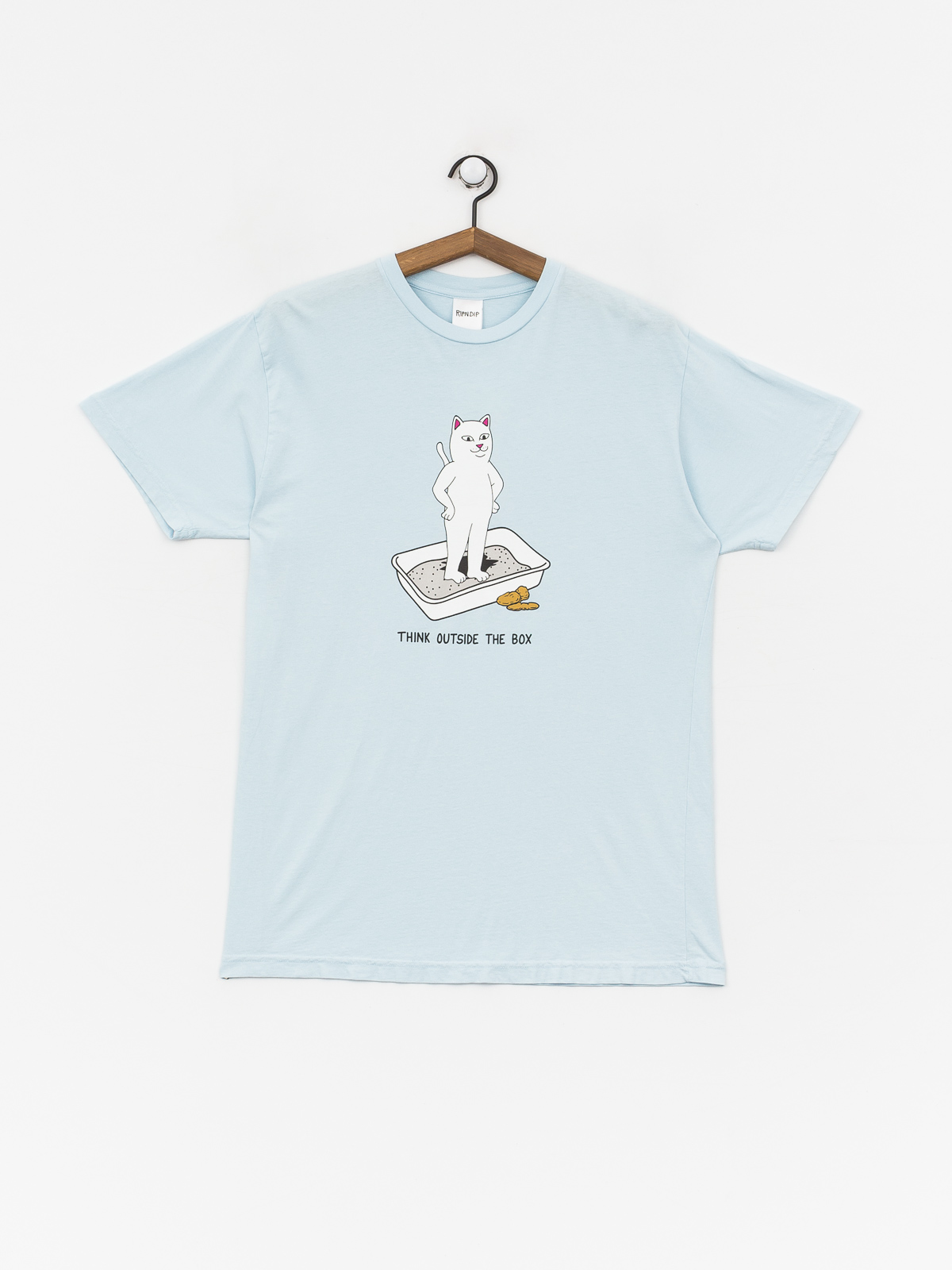 Tričko RipNDip Think Outside (baby blue)