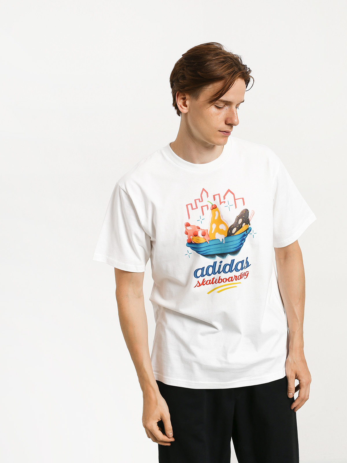 Tričko adidas Urgellotee (white/multicolor)