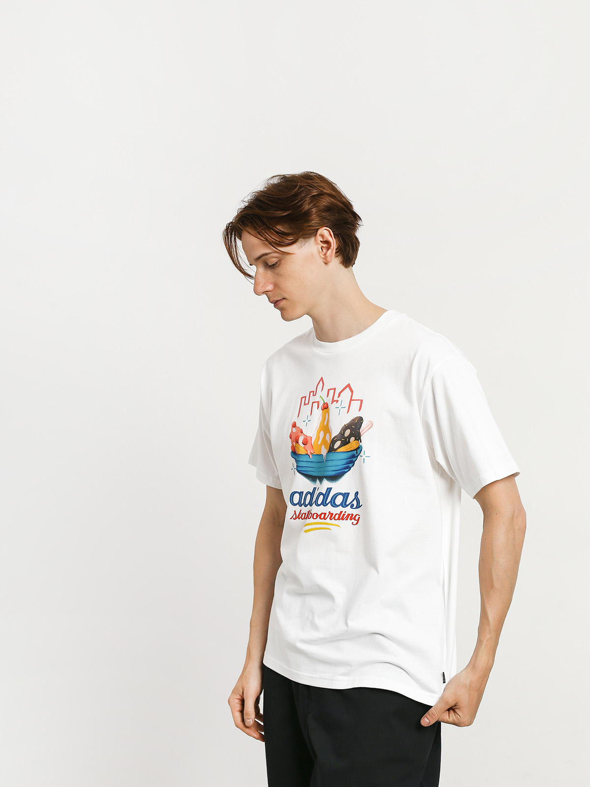 Tričko adidas Urgellotee (white/multicolor)