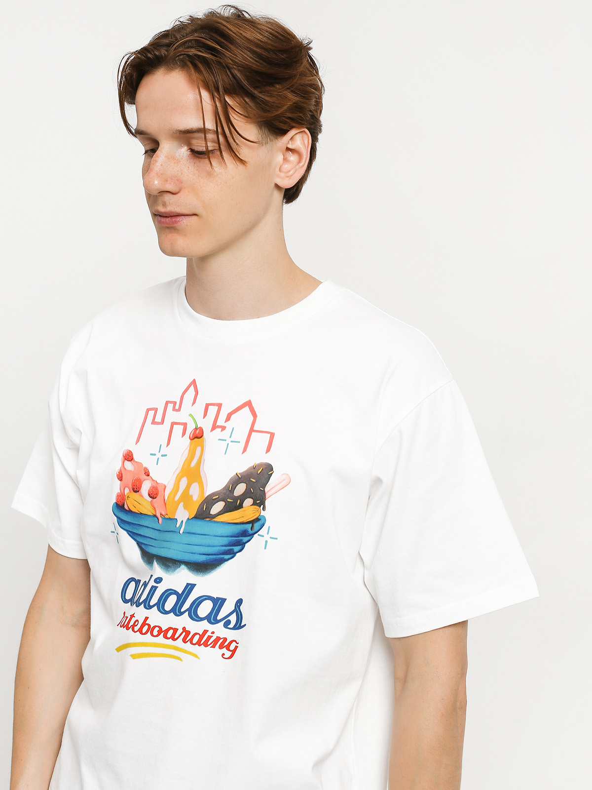 Tričko adidas Urgellotee (white/multicolor)