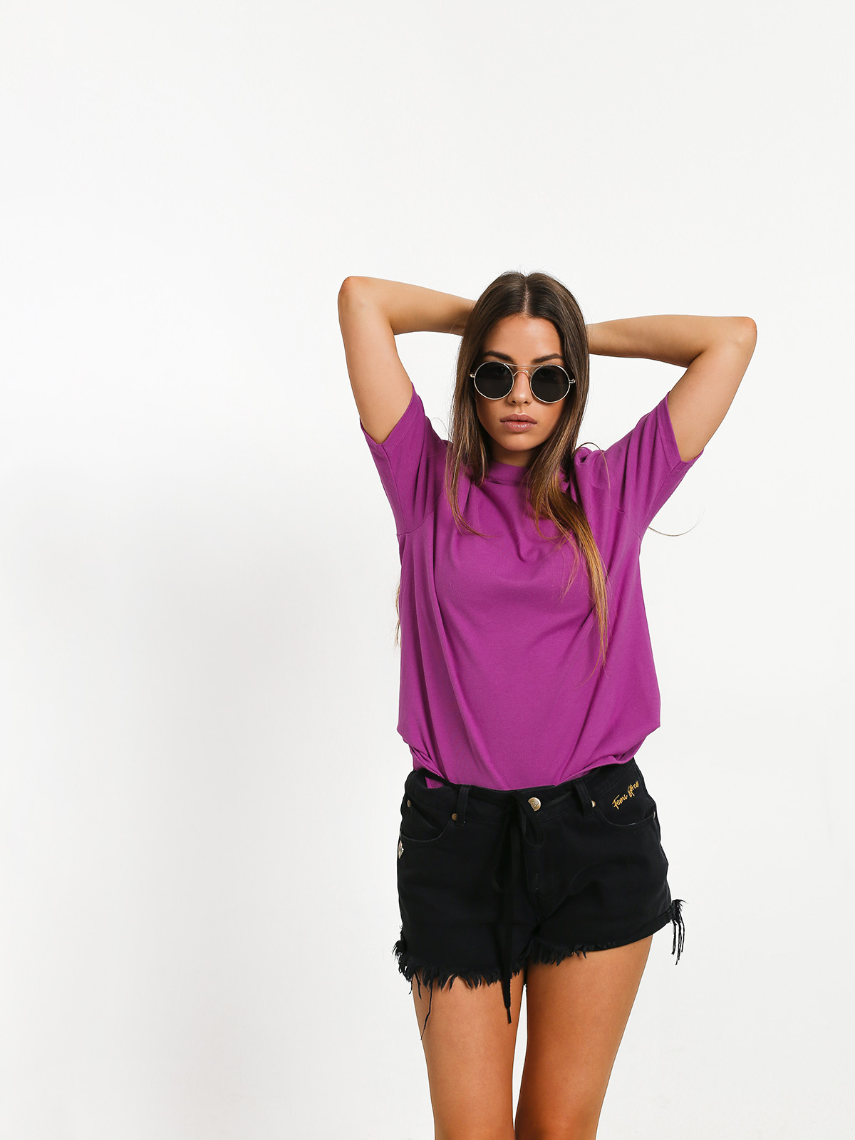 Tričko Stussy Stock Wmn (berry)