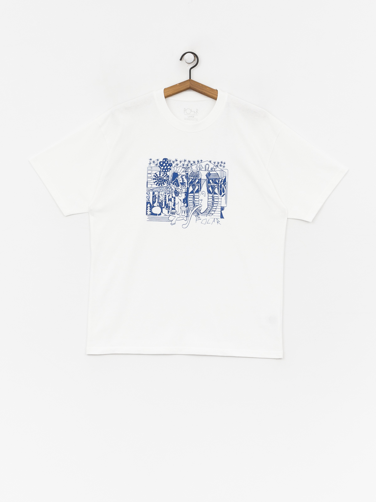 Tričko Polar Skate Tk (white)