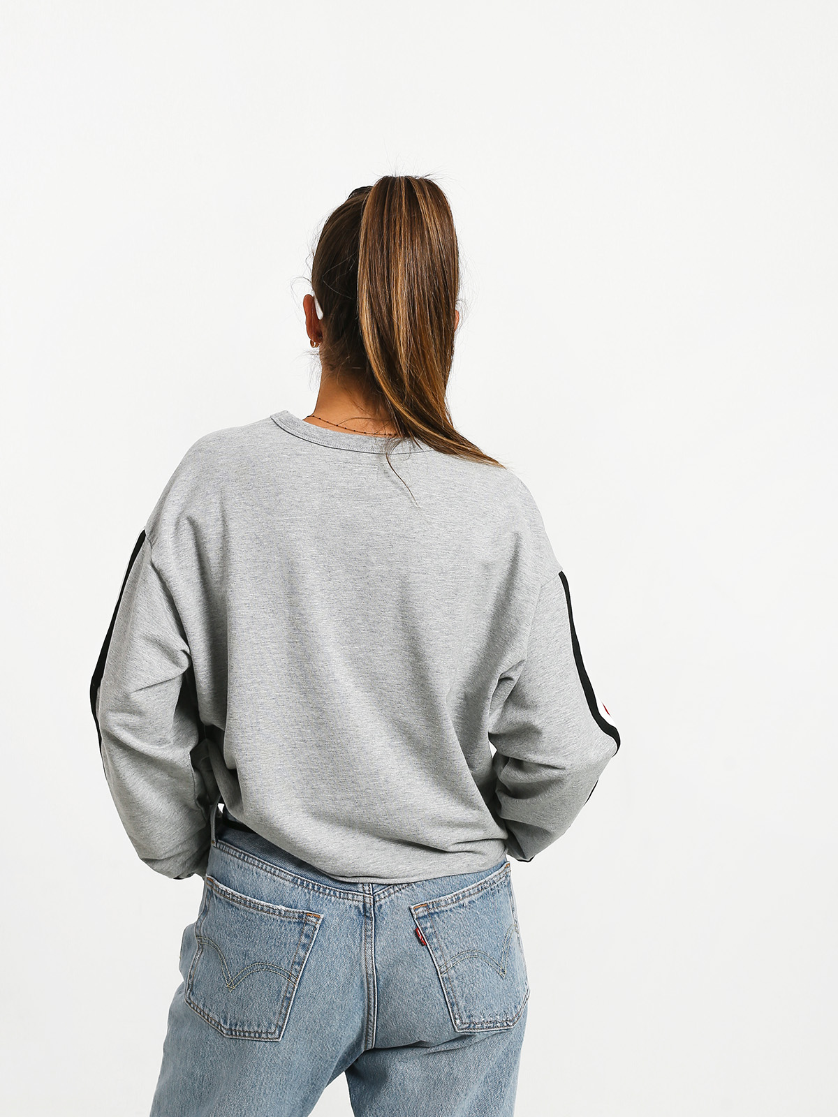 Mikina RVCA Ringside Sweatshirt (heather grey)
