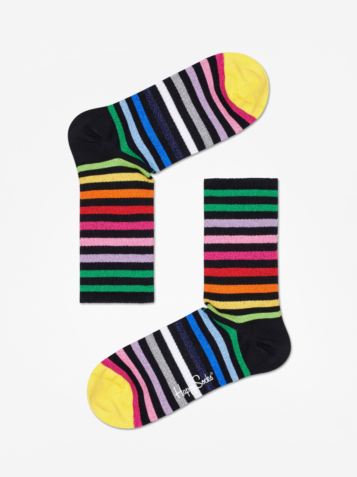 Ponožky Happy Socks Athletic Striped Mid High (multi)