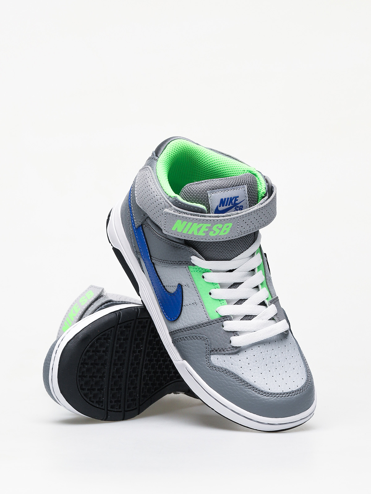 Boty Nike SB Mogan Mid 2 Jr Gs (wolf grey/game royal)