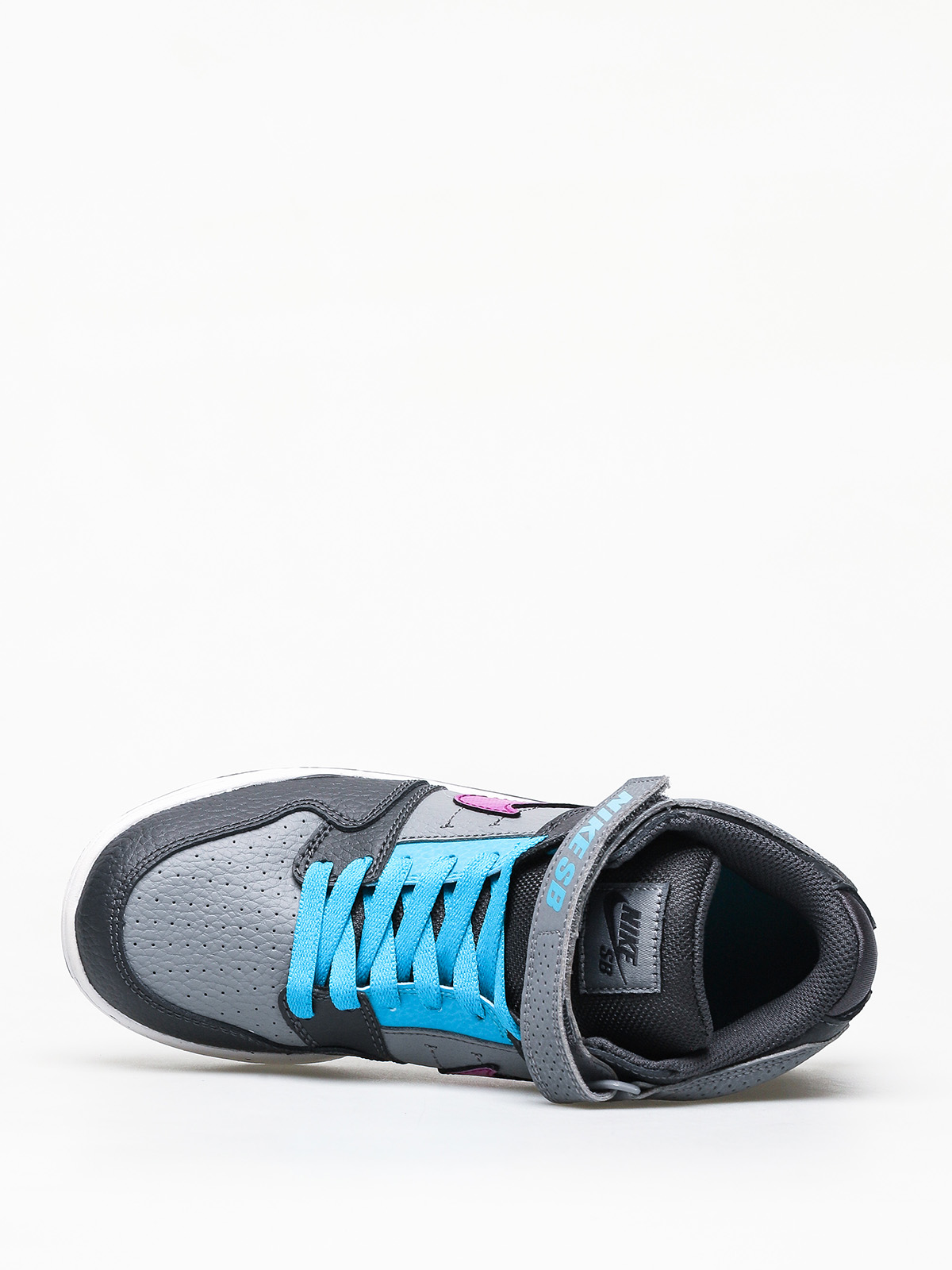 Boty Nike SB Mogan Mid 2 Jr Gs (cool grey/vivid purple blue lagoon)