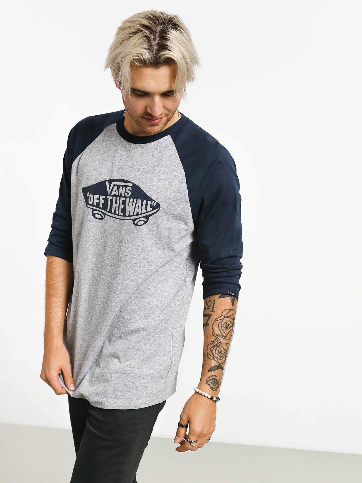 Tričko Vans Otw Raglan (athletic heather)