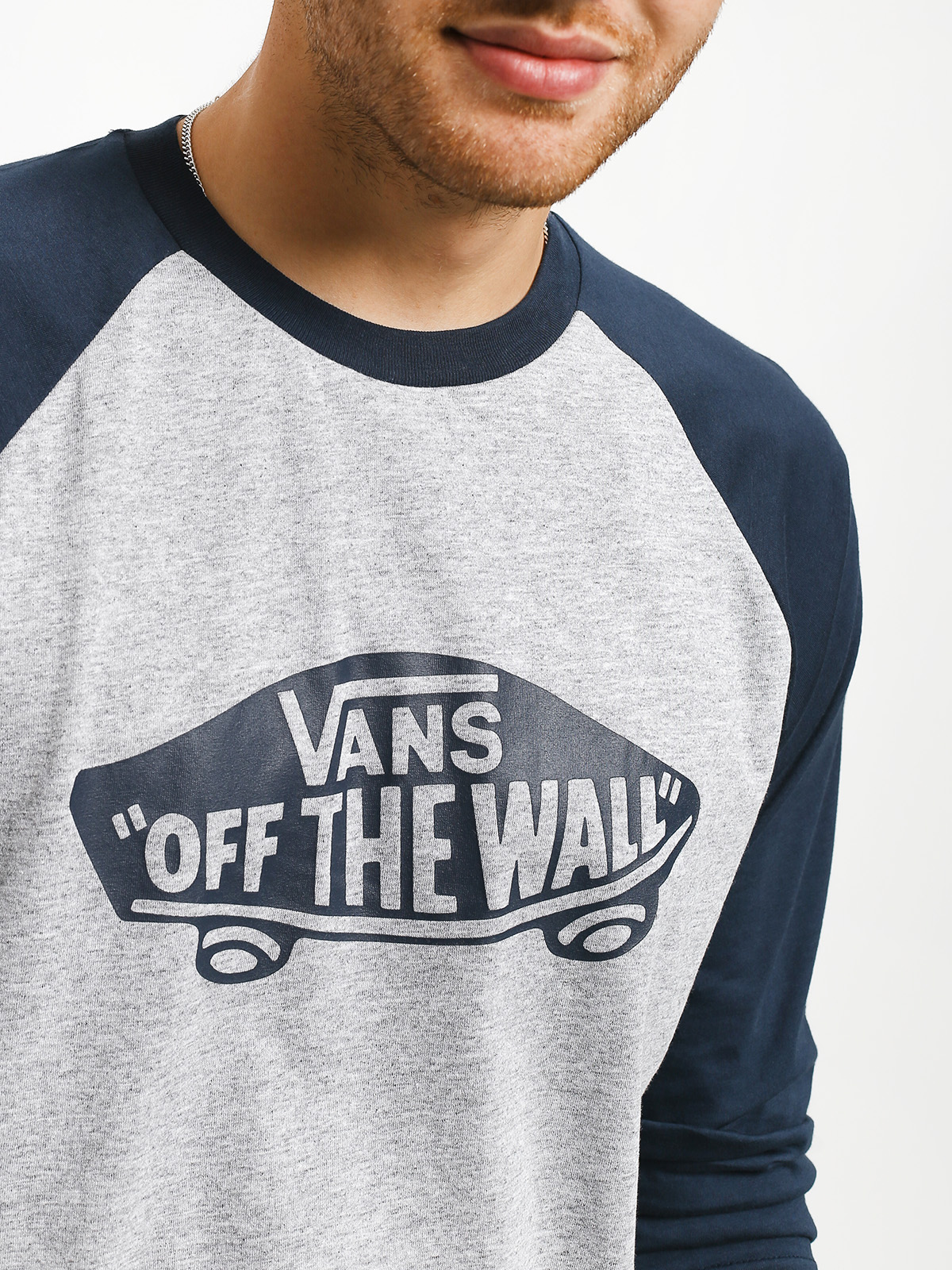 Tričko Vans Otw Raglan (athletic heather)