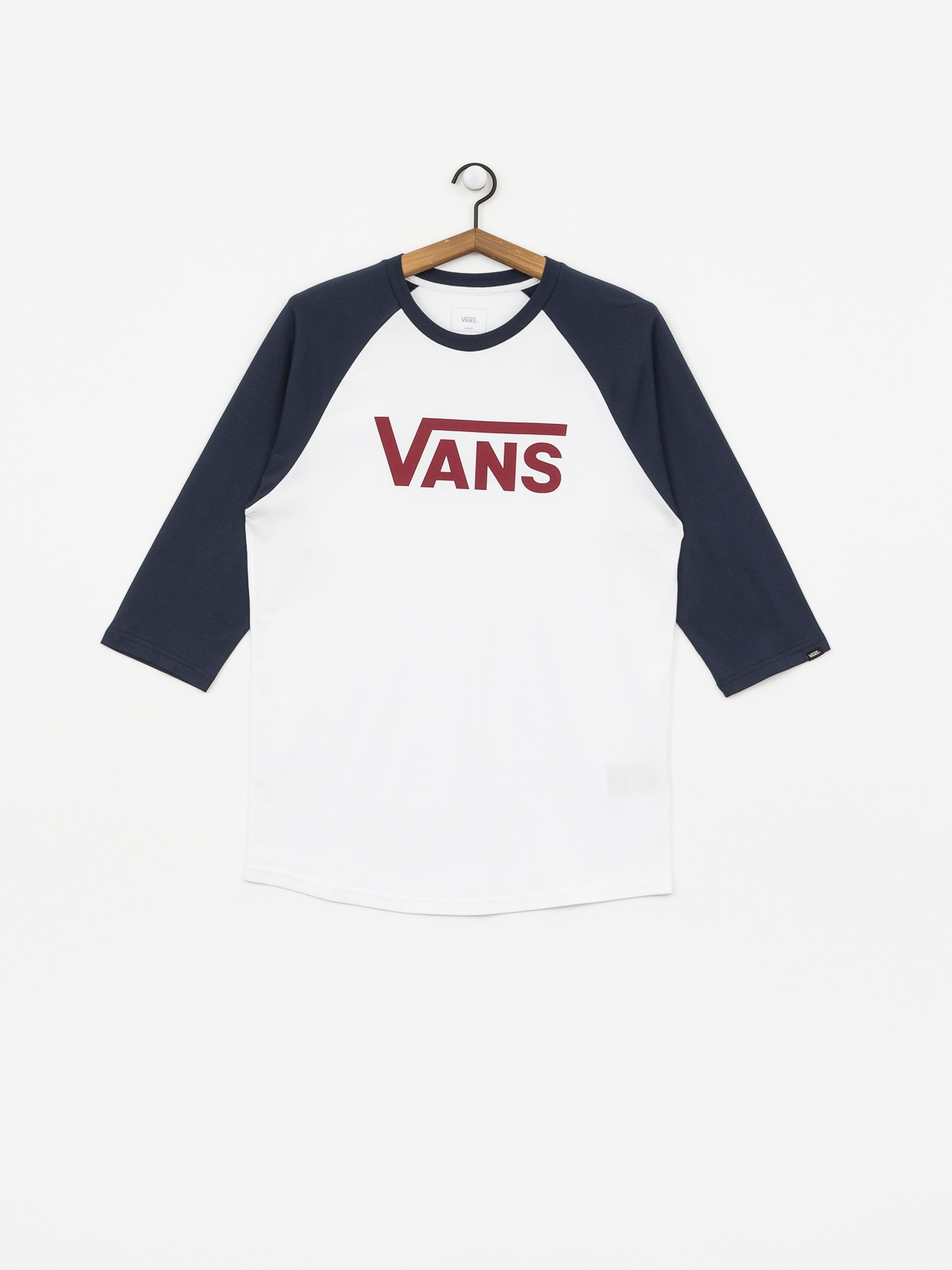 Tričko Vans Classic Raglan (white/dress blues)