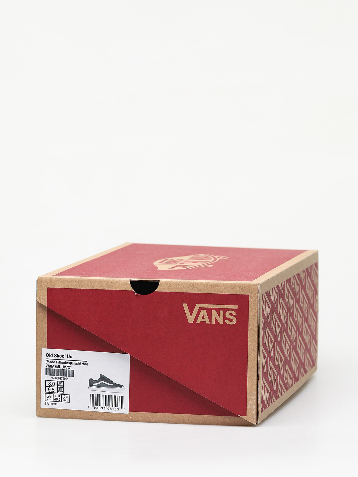 Boty Vans Old Skool (made for the makers/black/checkerboard)