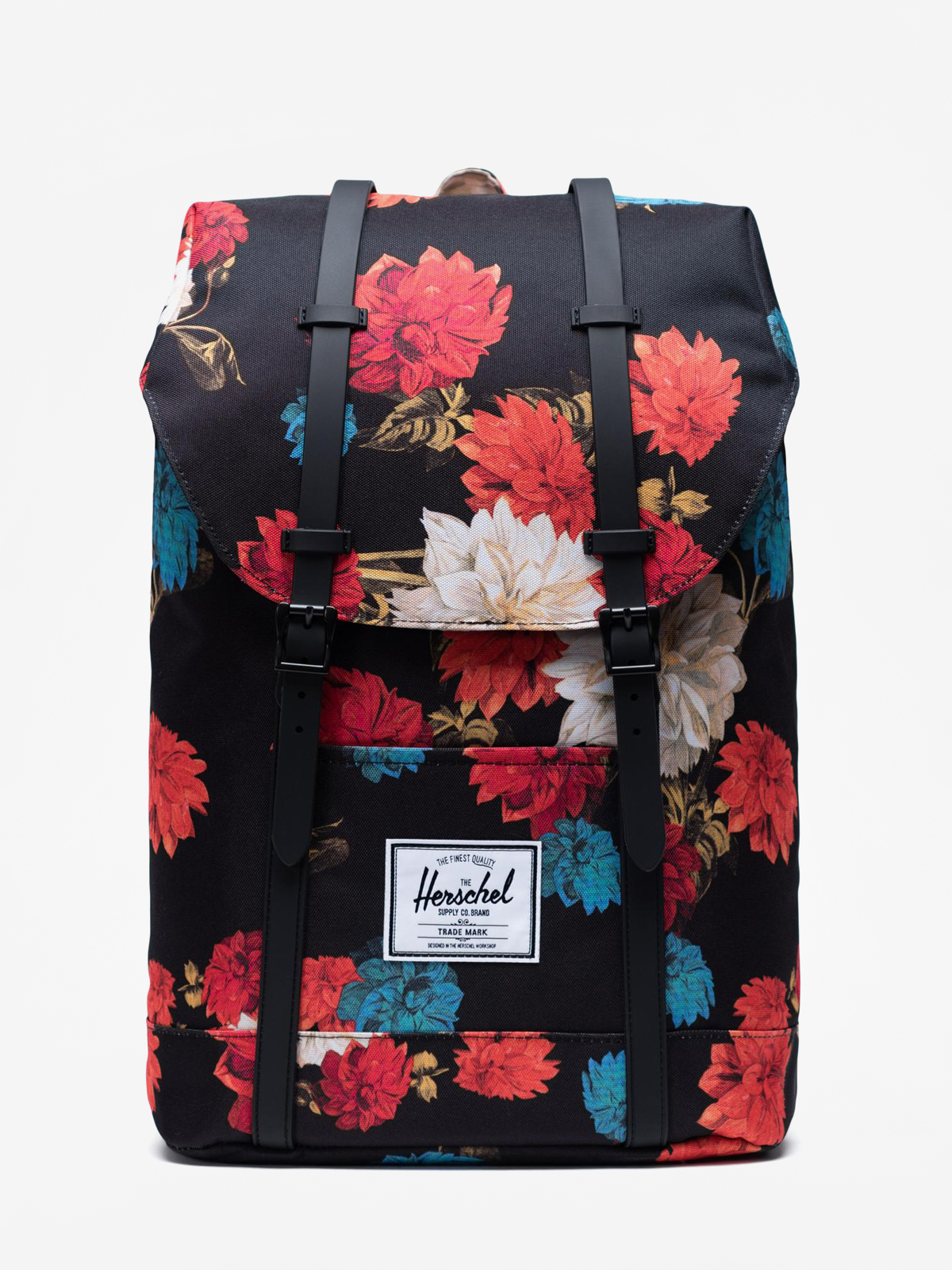 Herschel vintage 2025 floral black