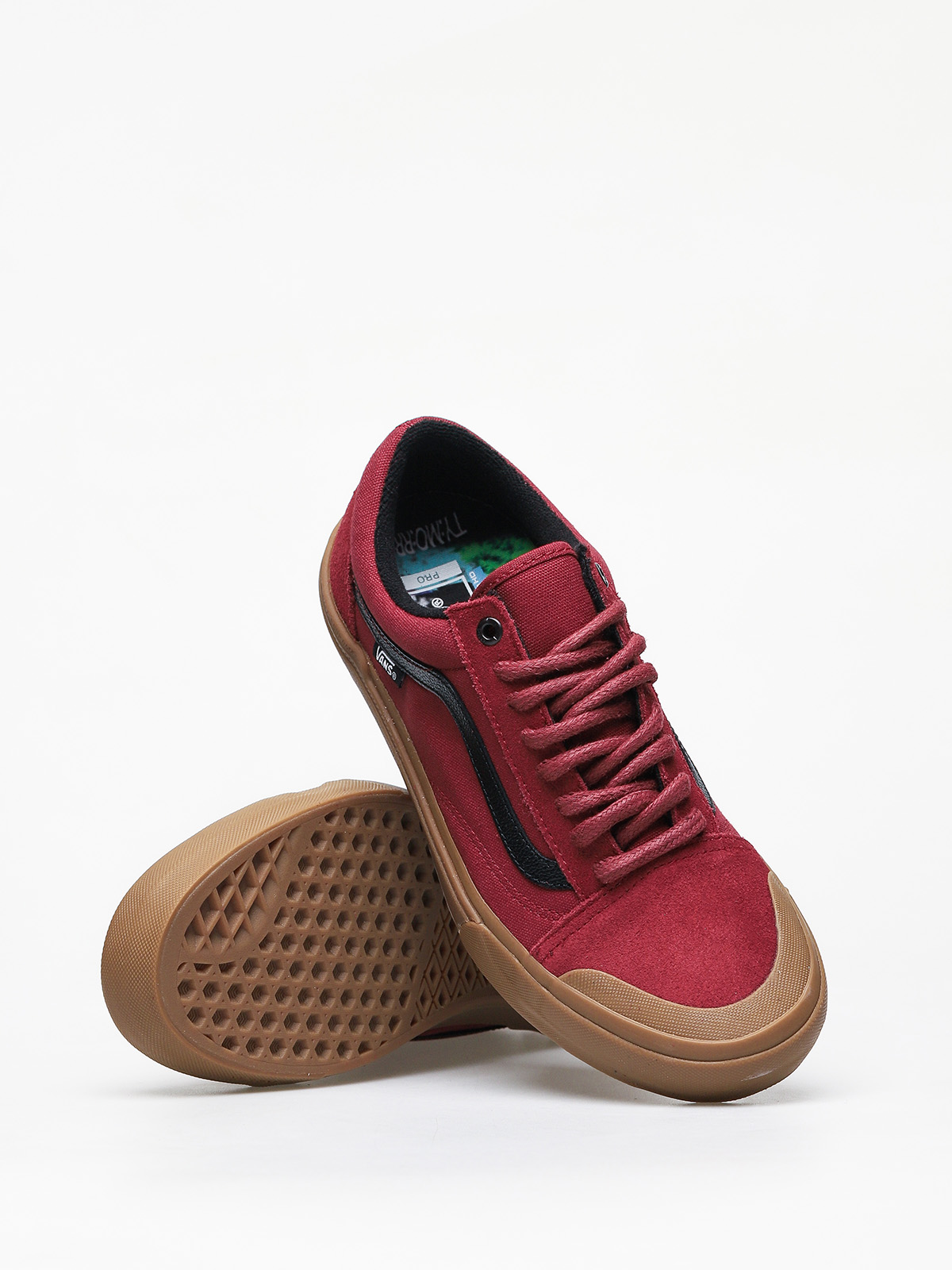 Boty Vans Old Skool Pro Bmx (ty morrow/biking red/gum)