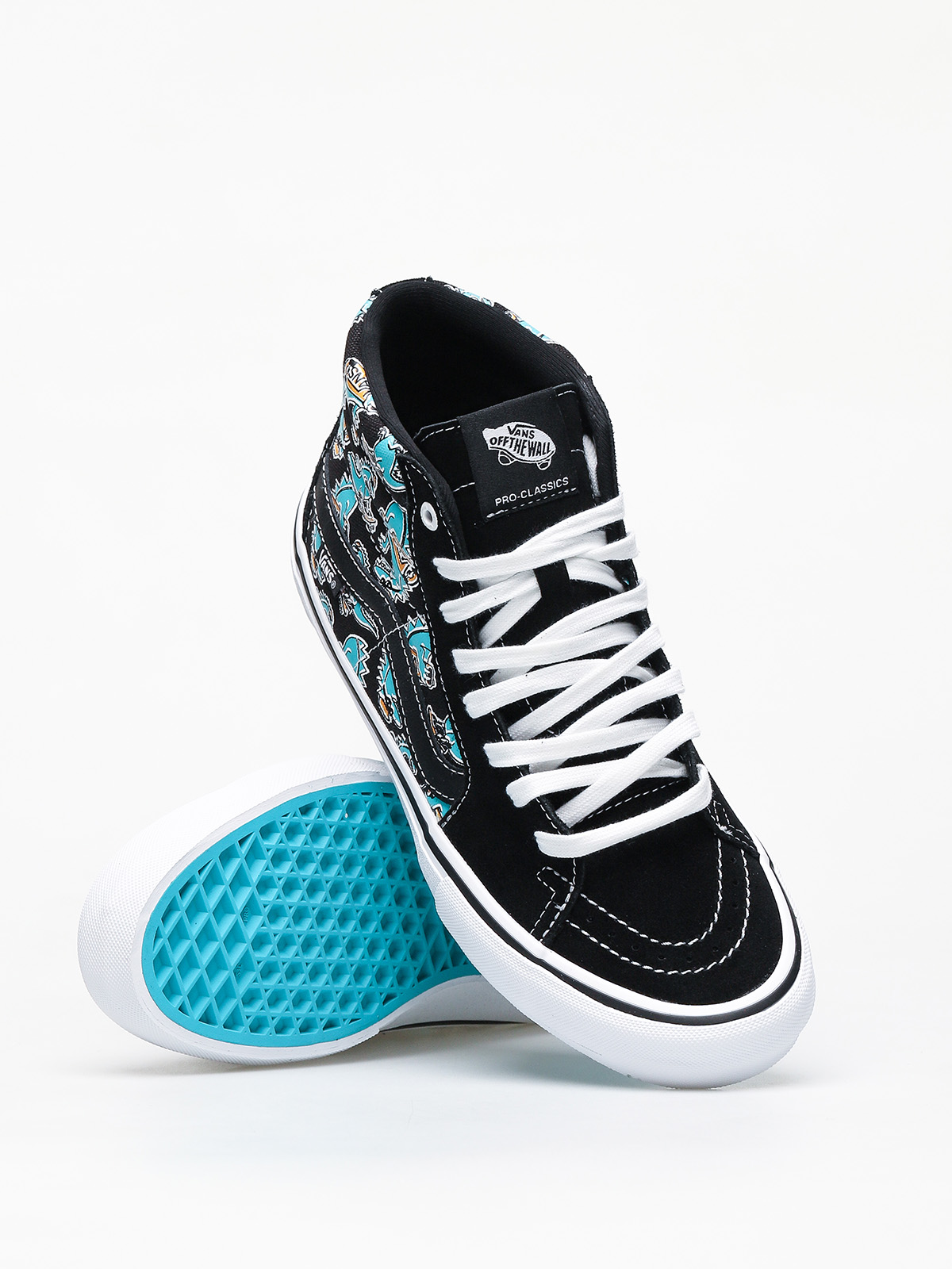 Boty Vans Sk8 Hi Pro (vanosaur/black)