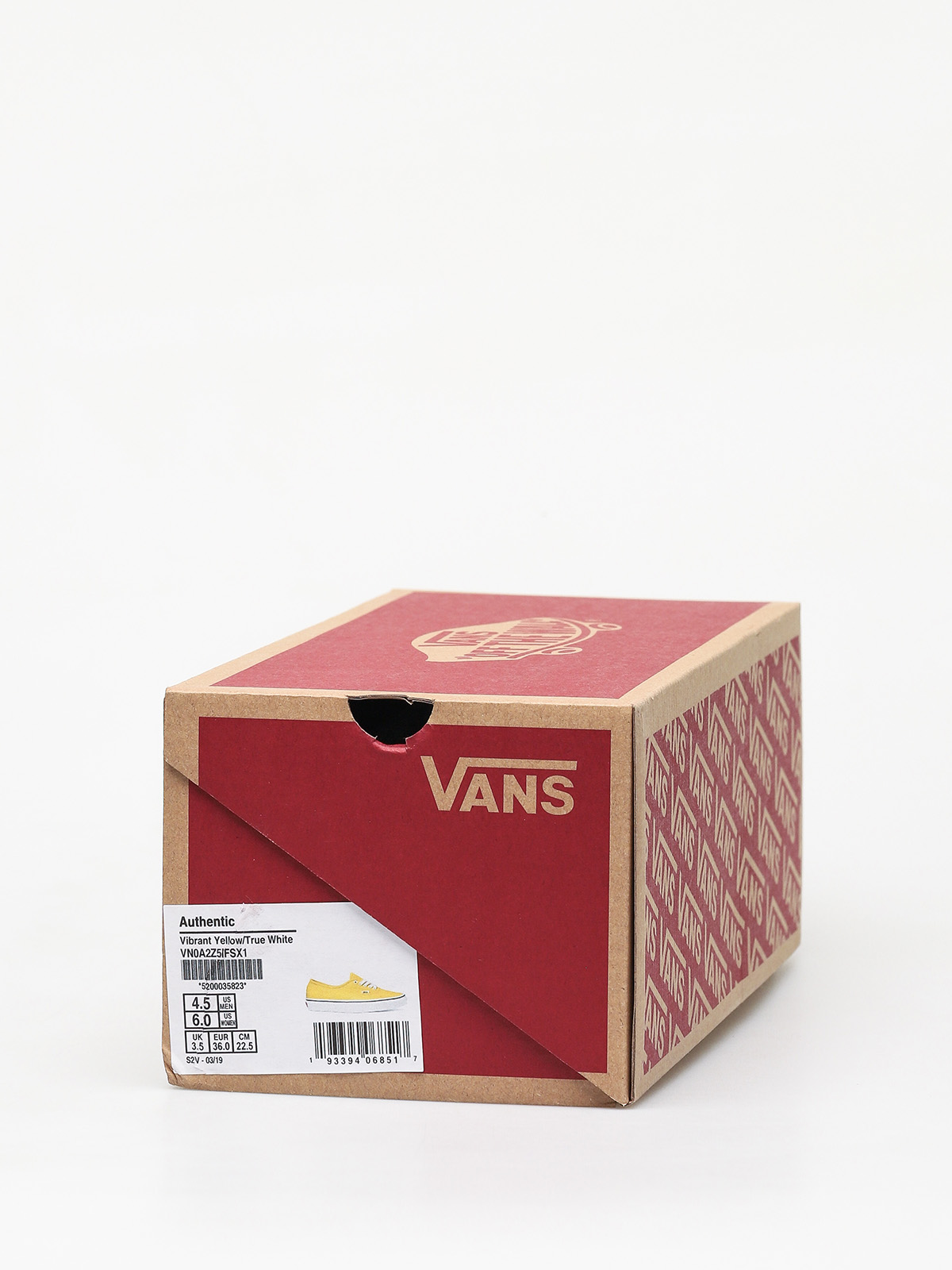 Boty Vans Authentic (vibrant yellow/true white)