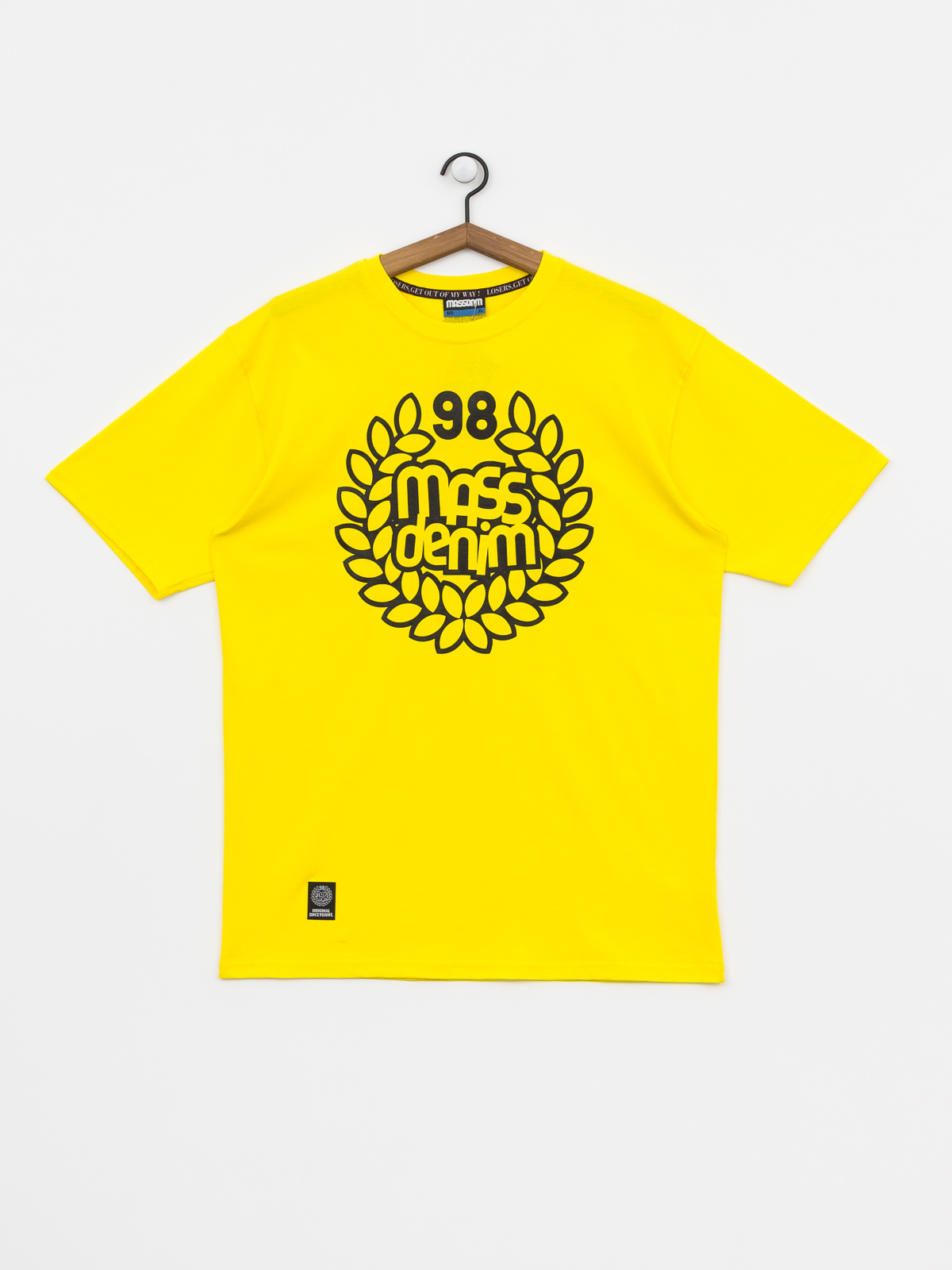 Tričko MassDnm Base (yellow)