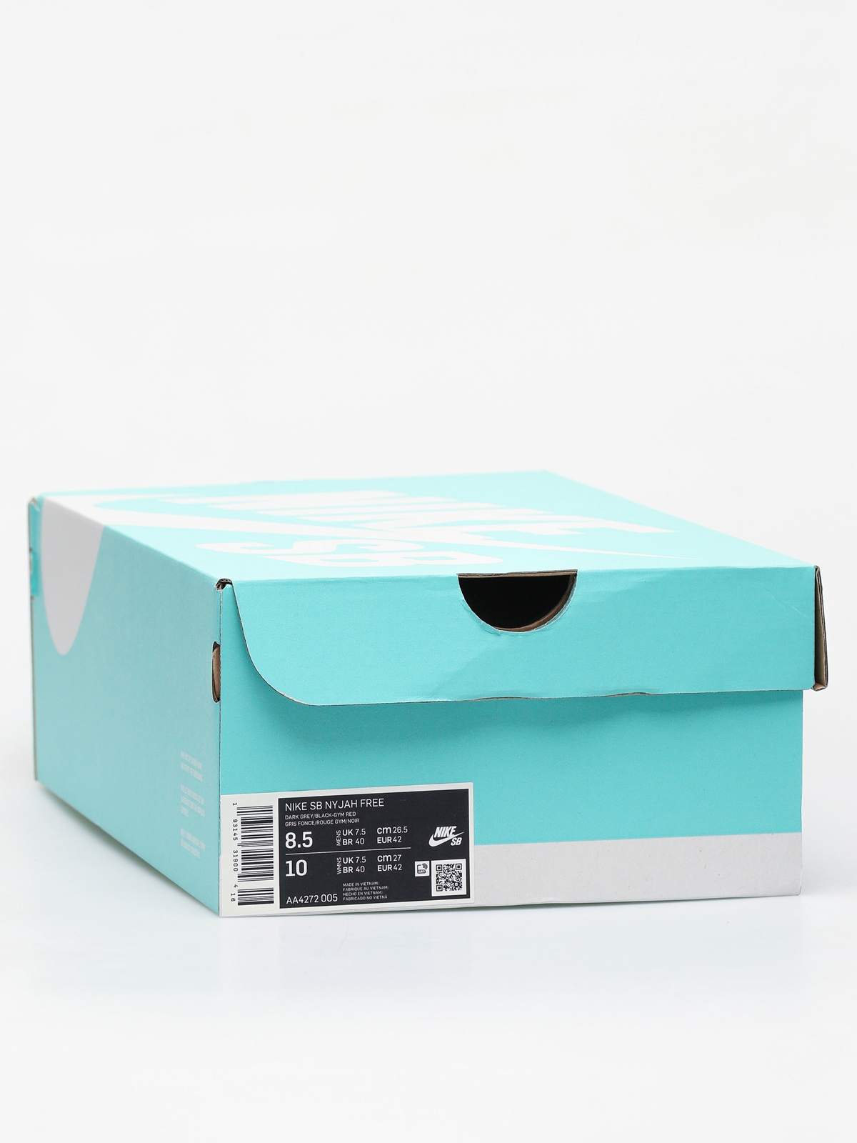 Boty Nike SB Nyjah Free (dark grey/black gym red)