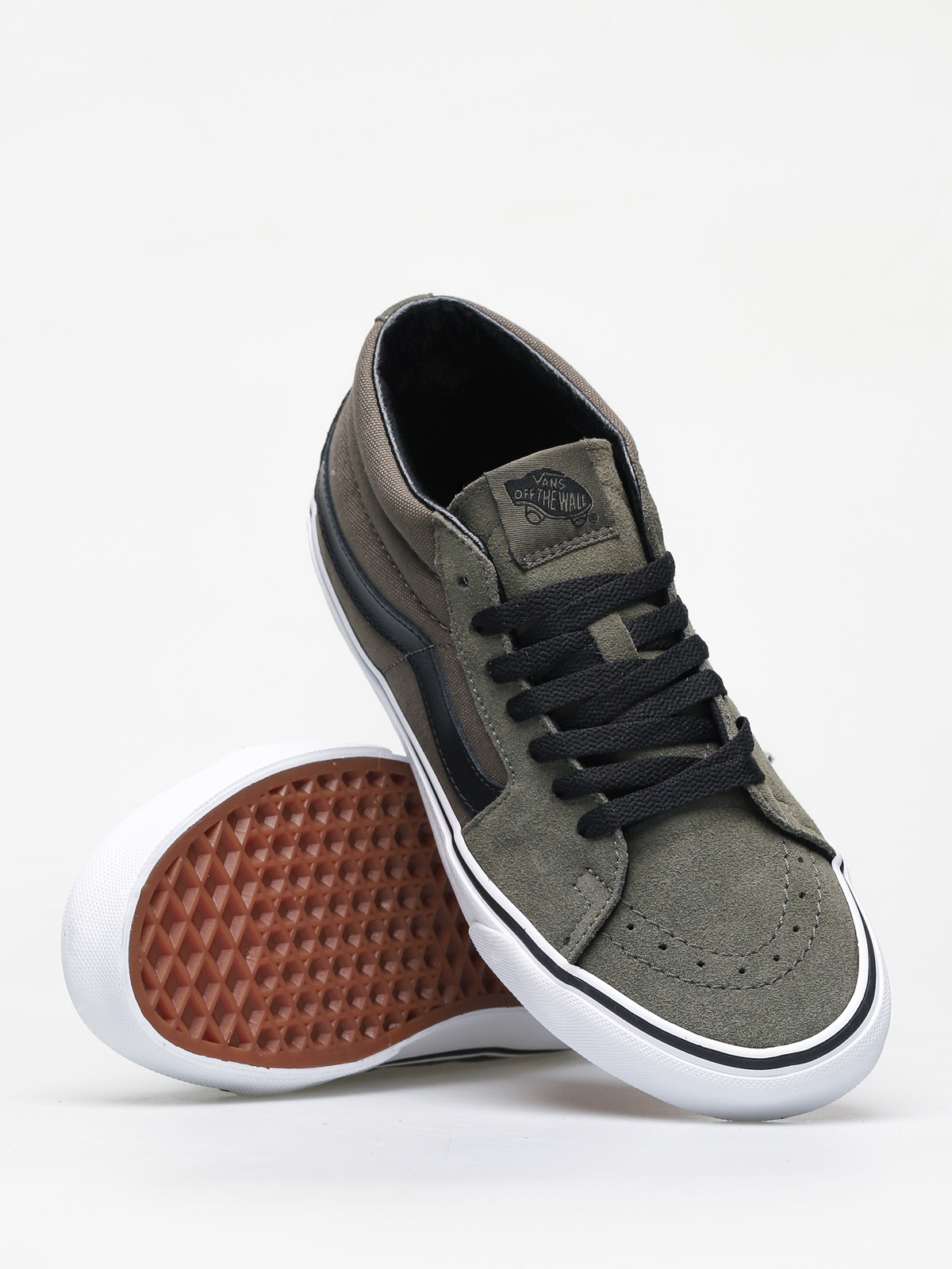 Boty Vans Sk8 Mid (grape leaf/true white)