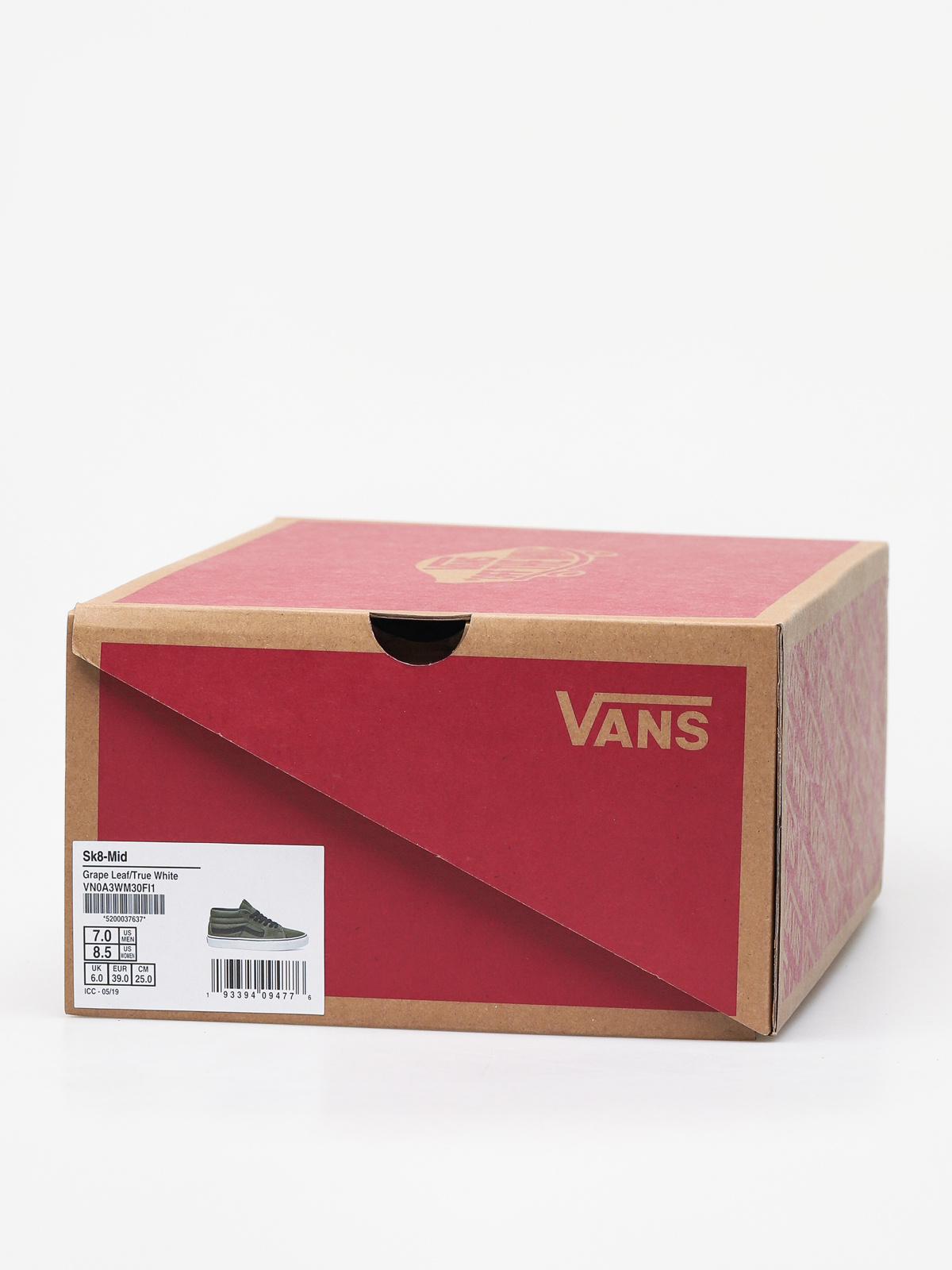 Boty Vans Sk8 Mid (grape leaf/true white)